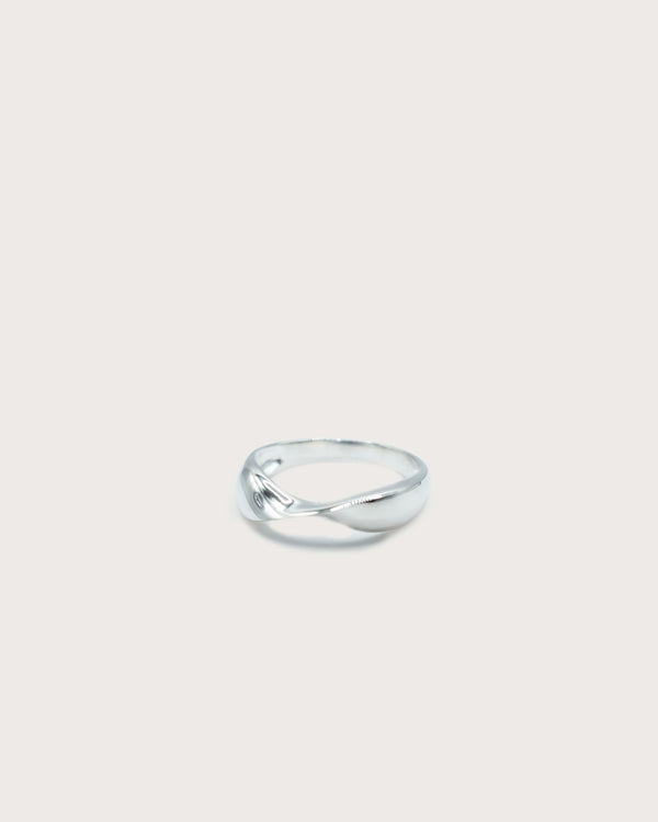 Drift Sculptural Silver Ring