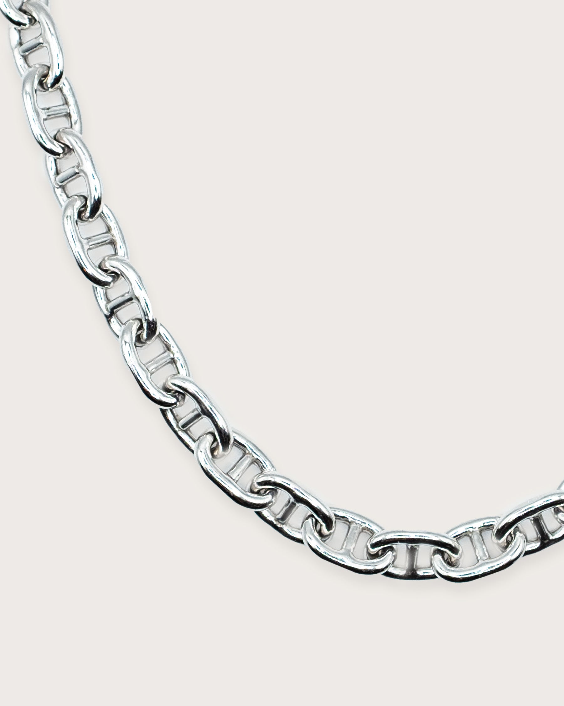 Anchor Link Silver Chain