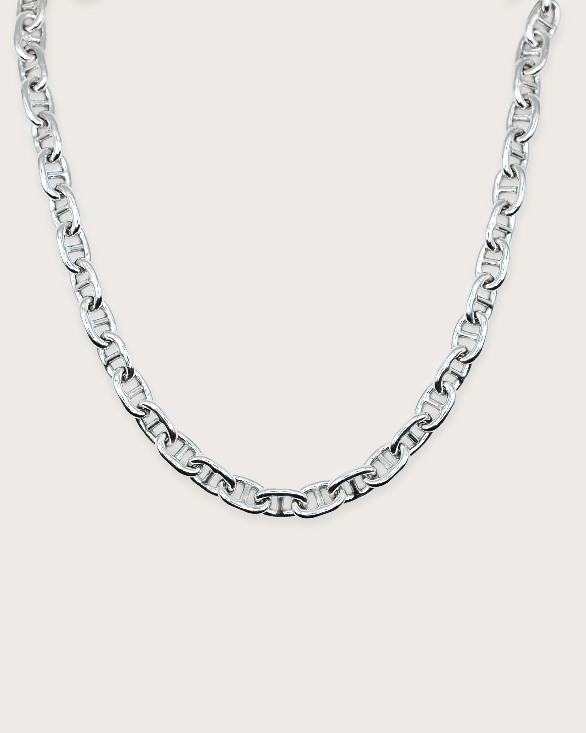 Anchor Link Silver Chain