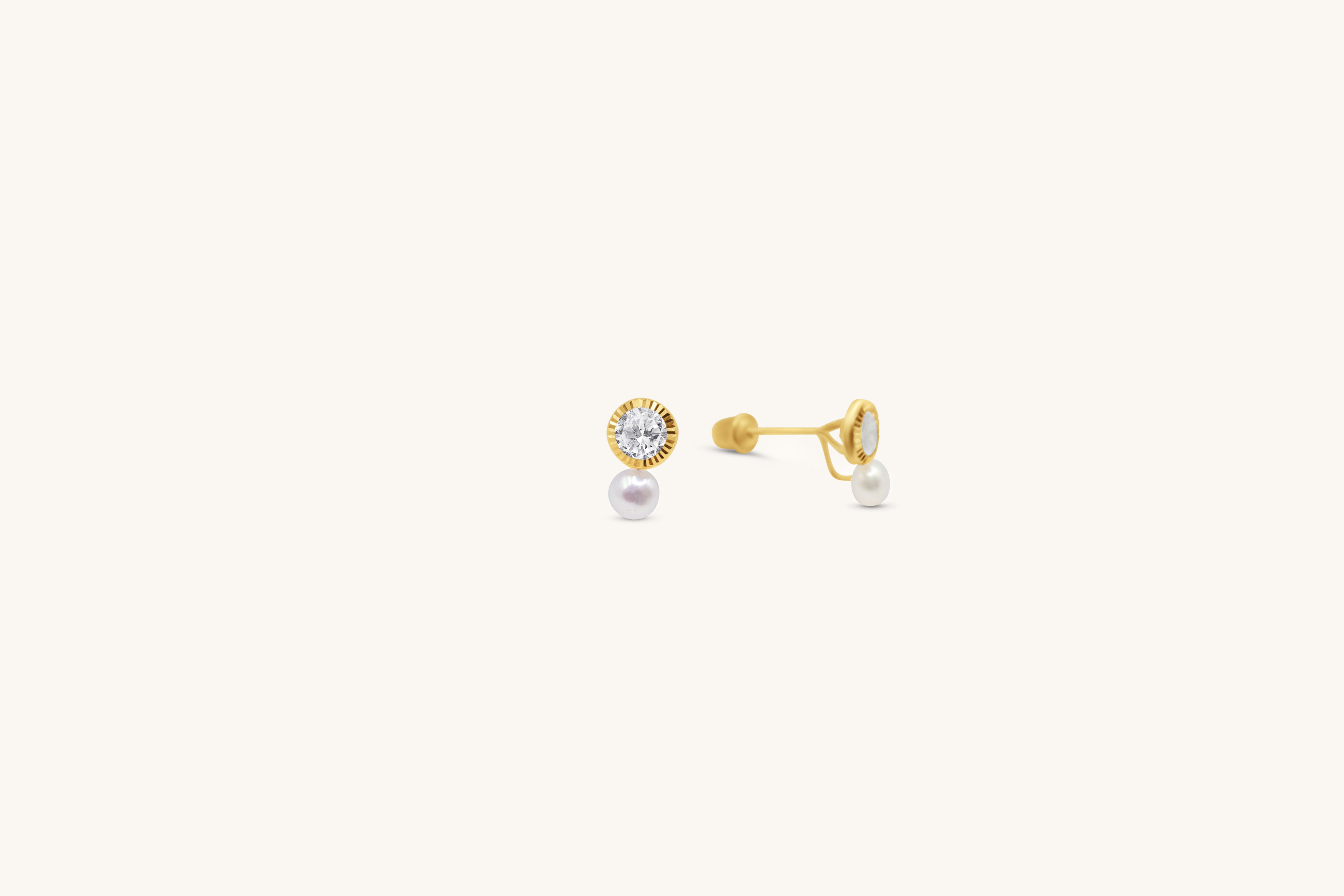 Infinite Mini Pearl Studs