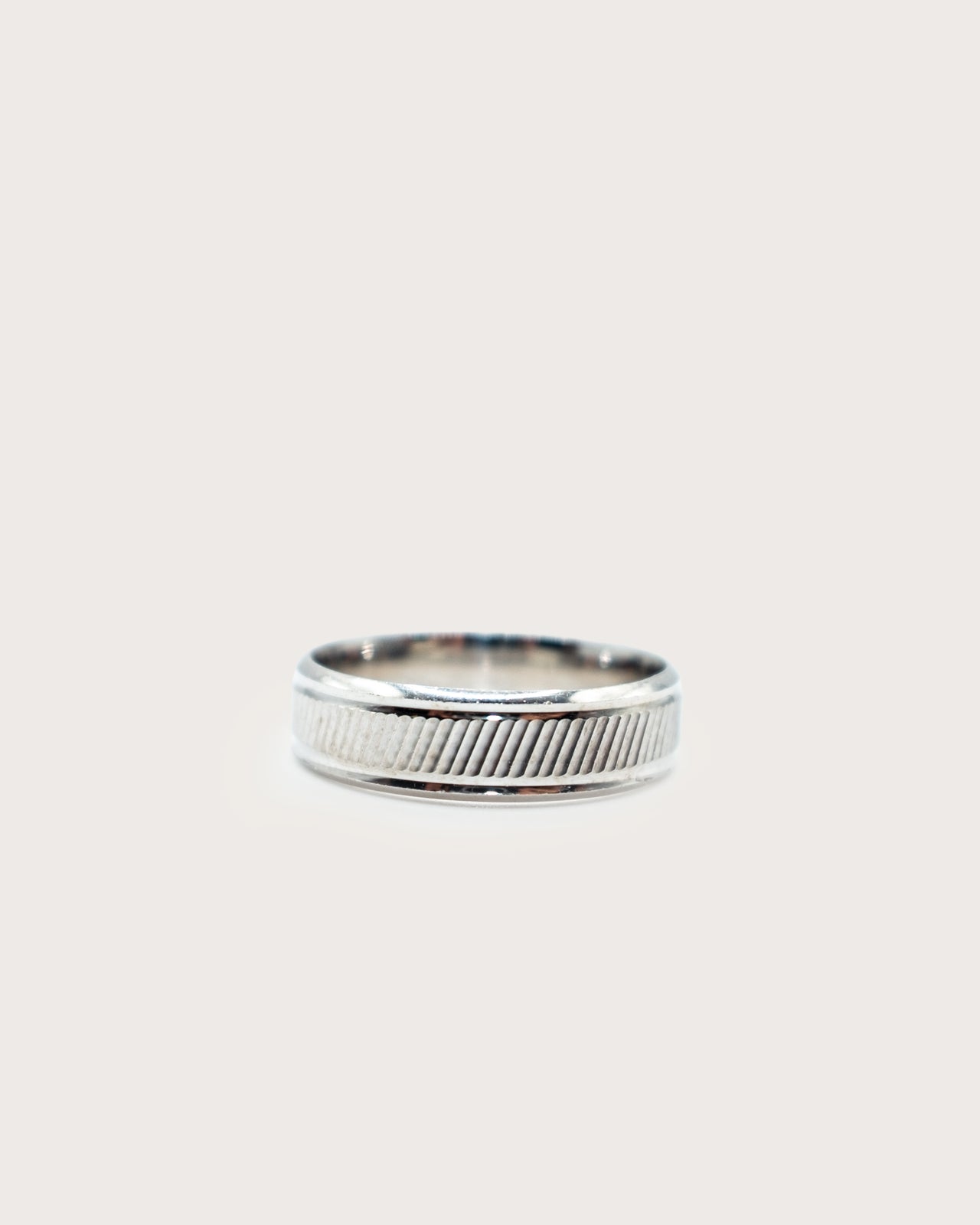 Etched Band Ring