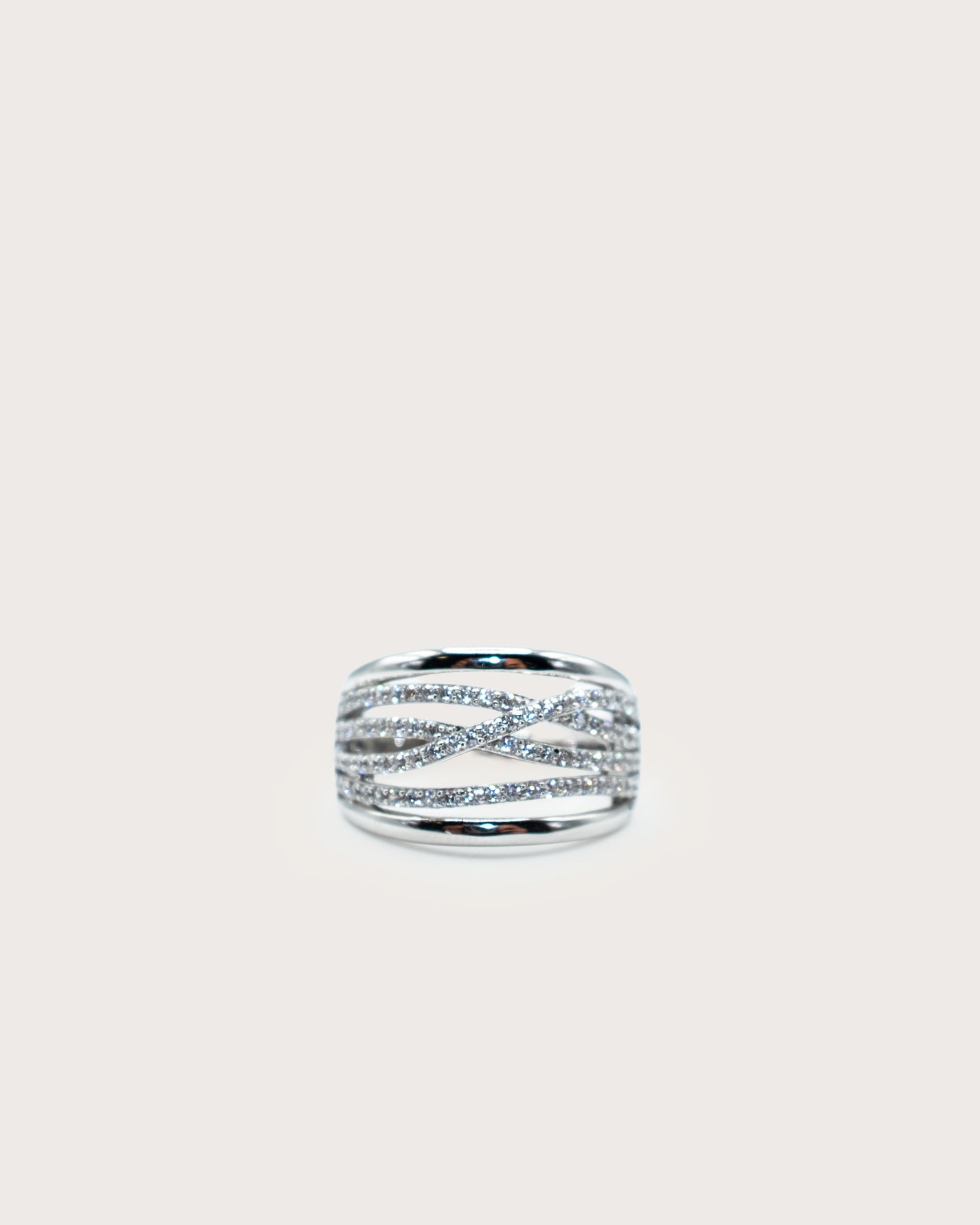 Cascade Pavé Ring