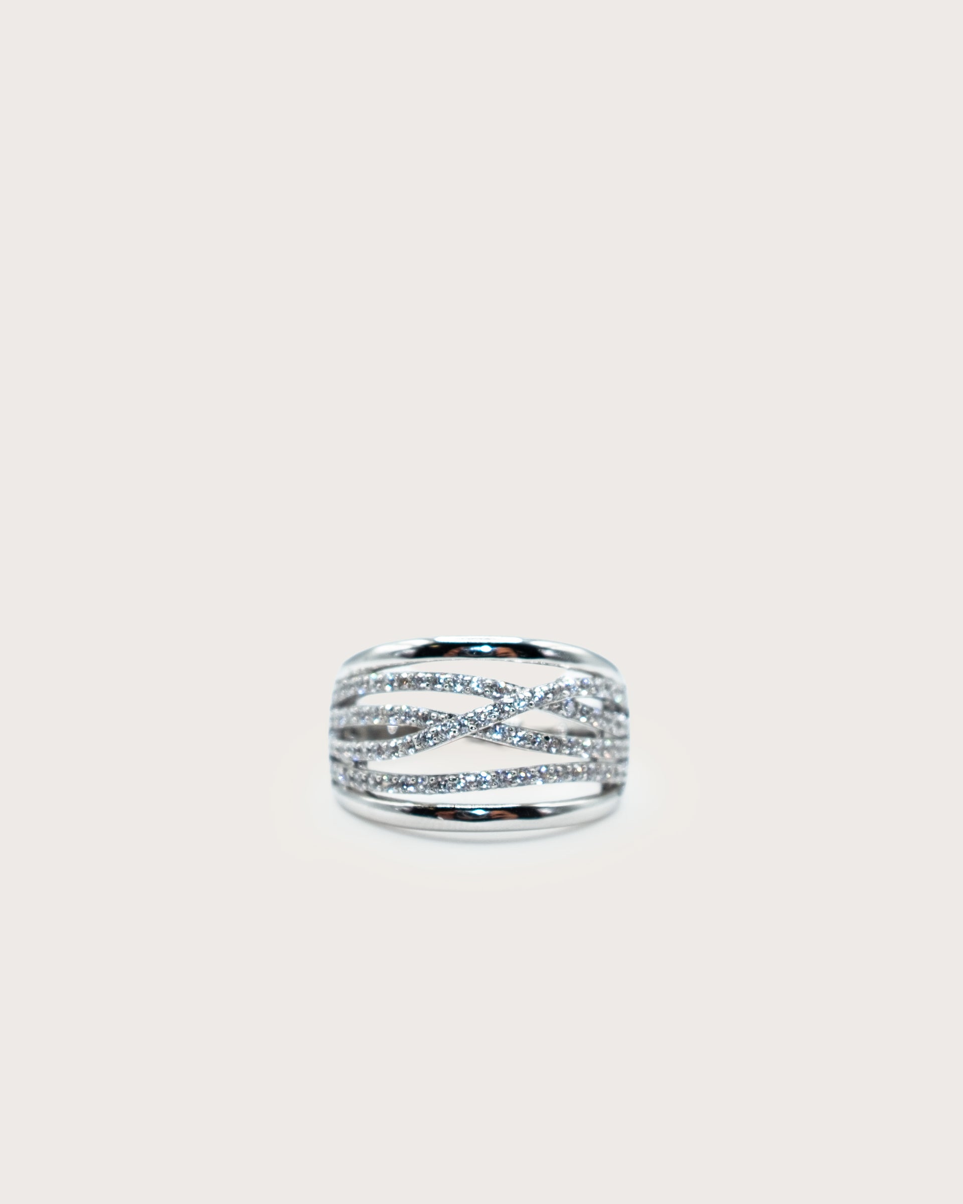 Cascade Pavé Ring