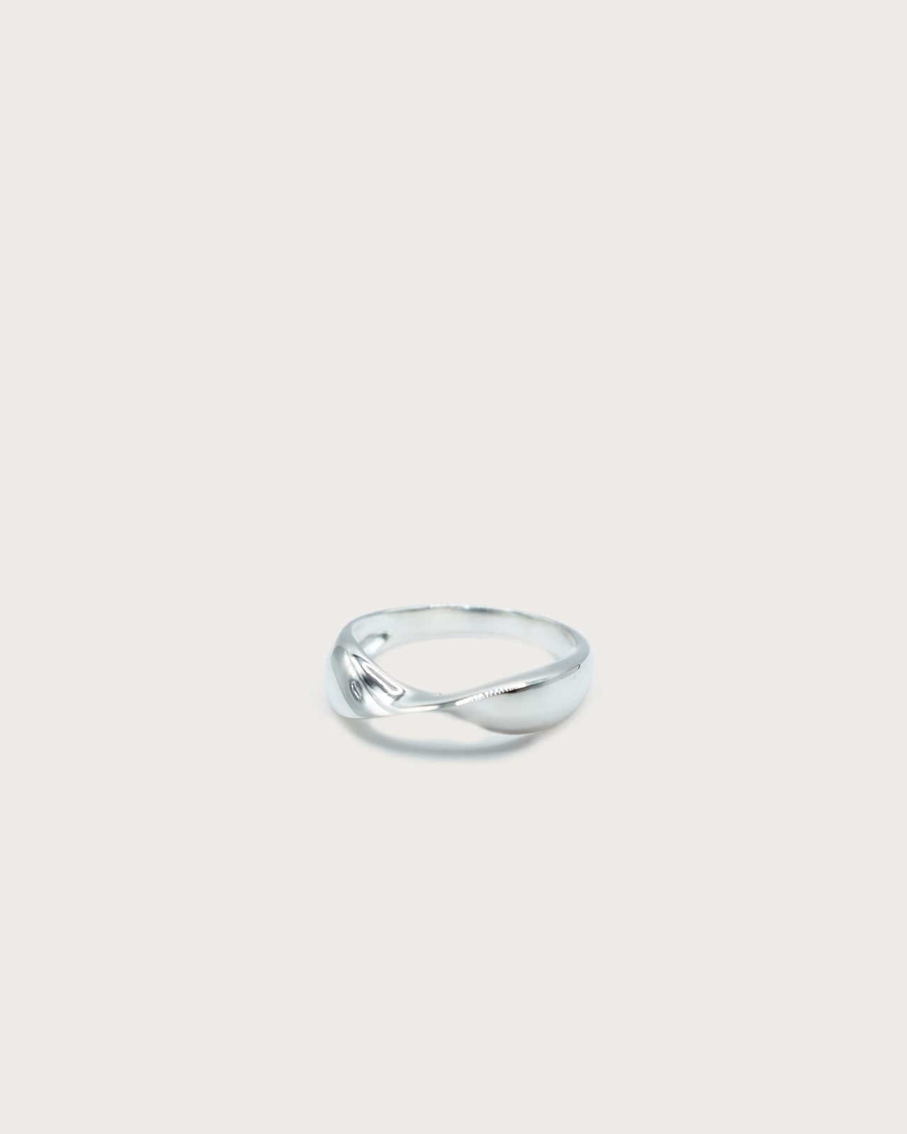 Drift Sculptural Silver Ring