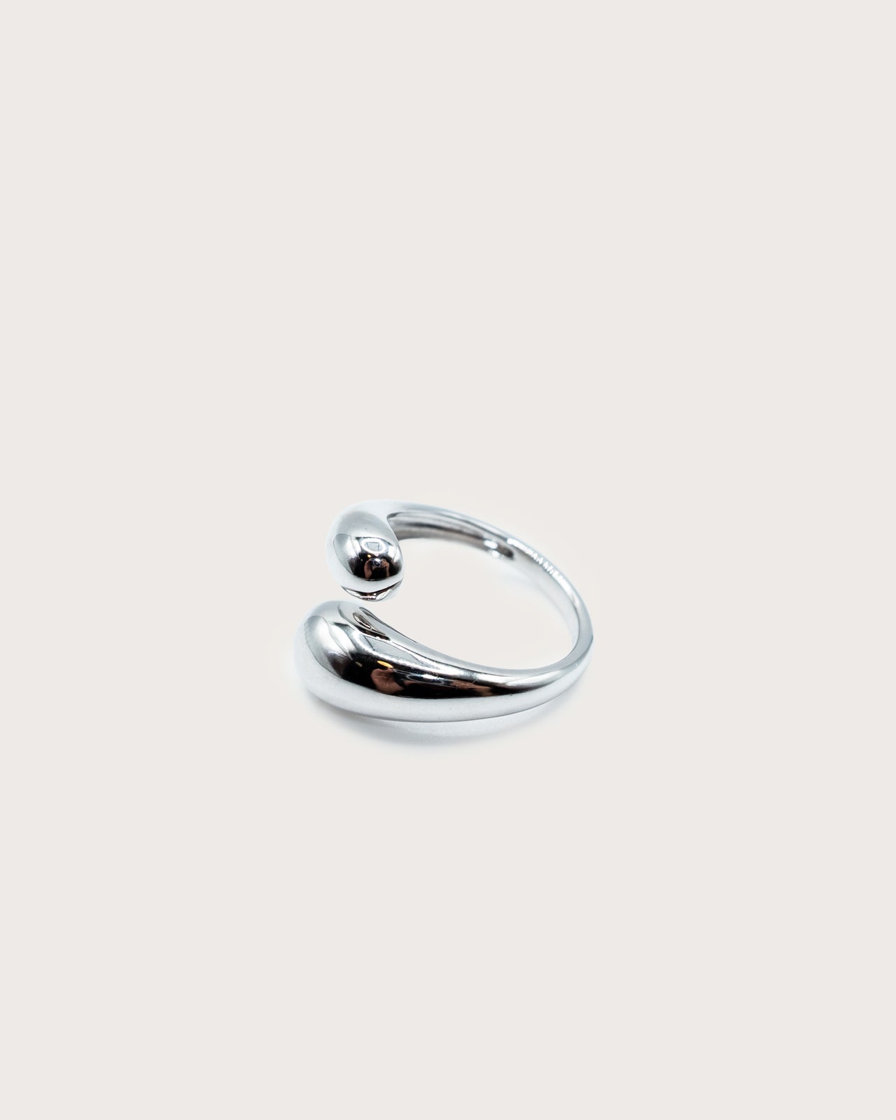 Open Teardrop Ring