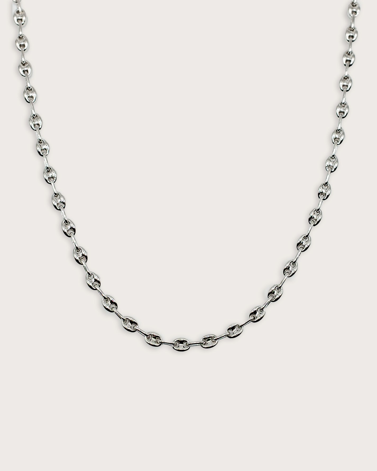 Petite Puff Mariner Silver Chain
