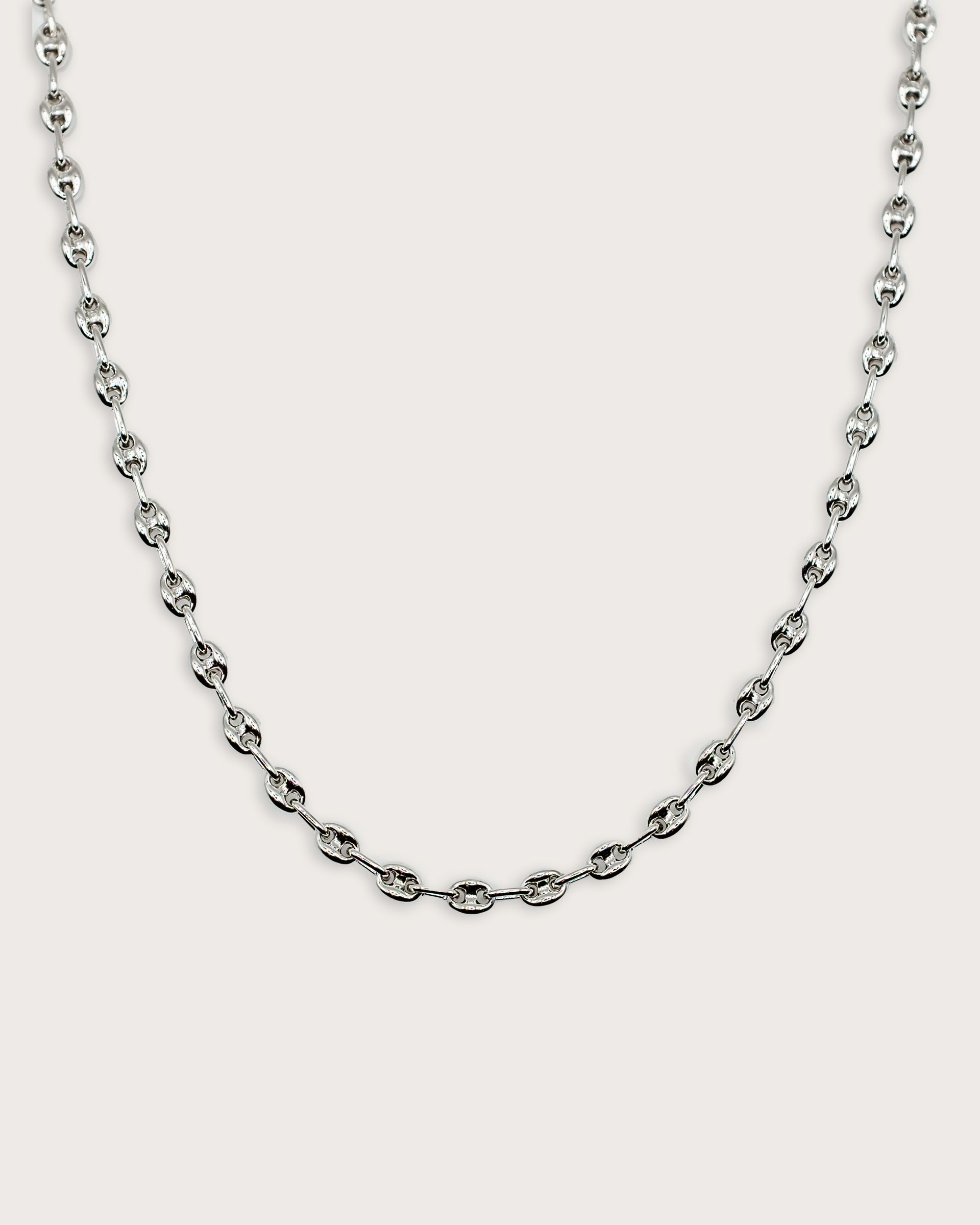 Petite Puff Mariner Silver Chain