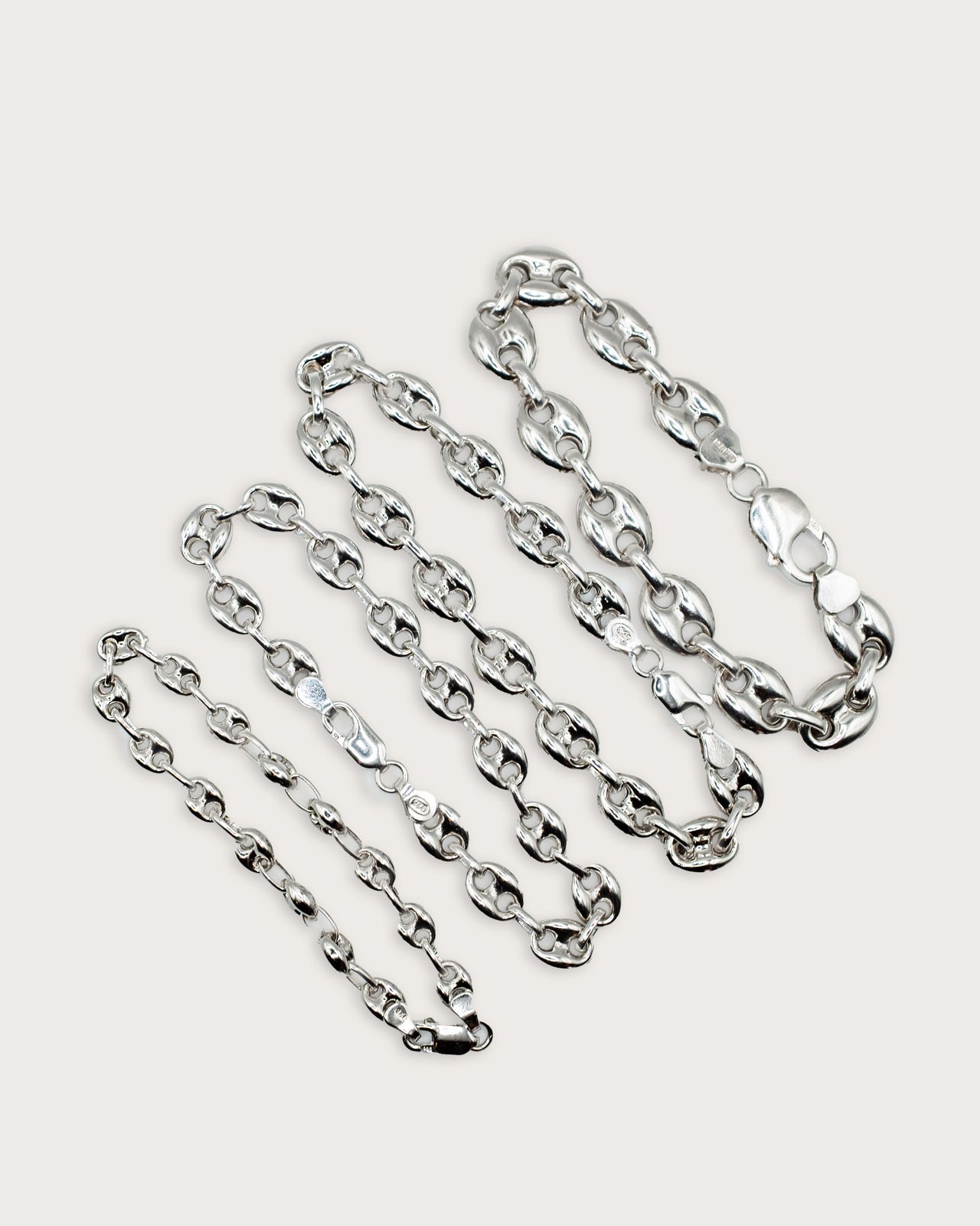 Bold Puff Mariner Bracelet