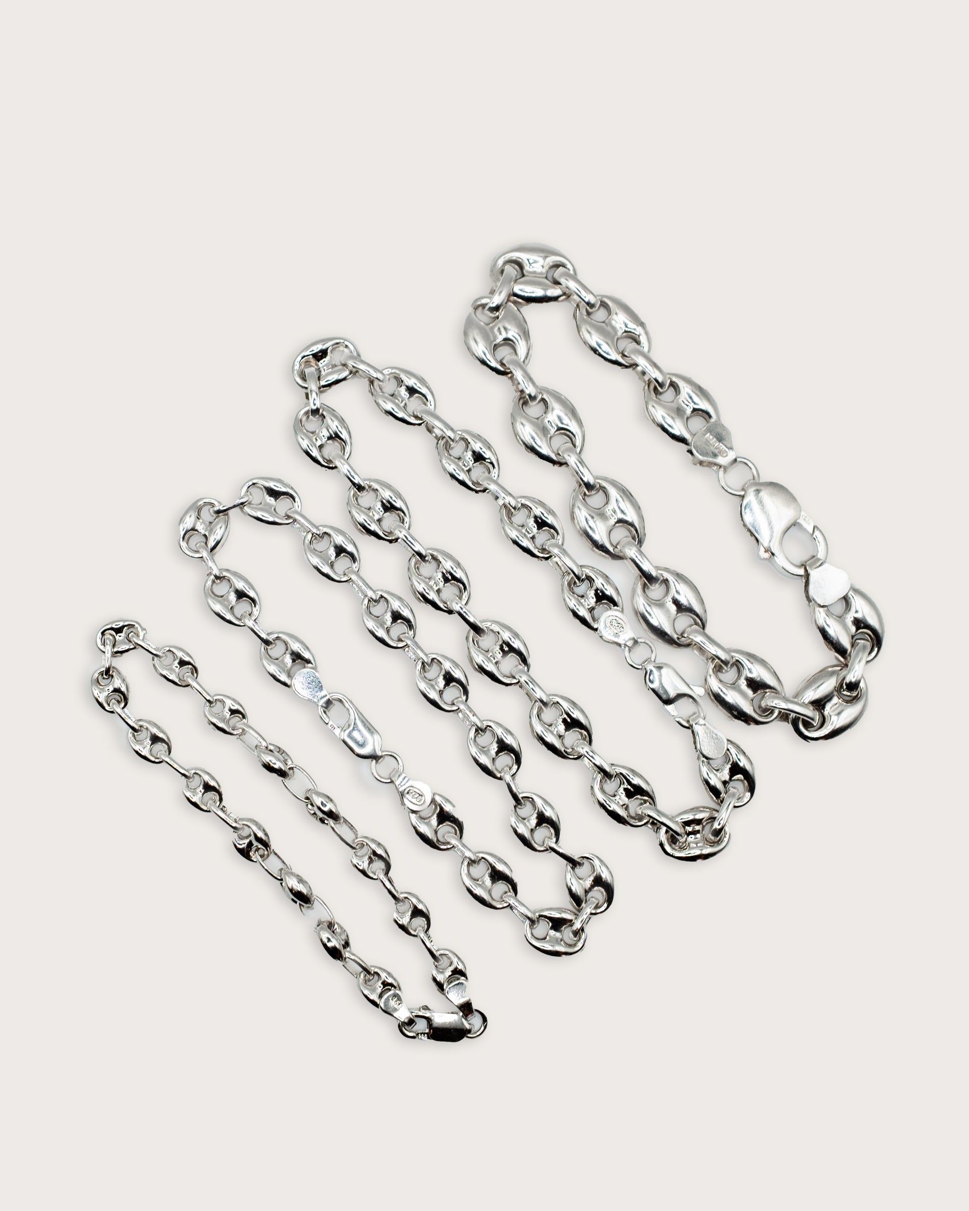 Bold Puff Mariner Bracelet