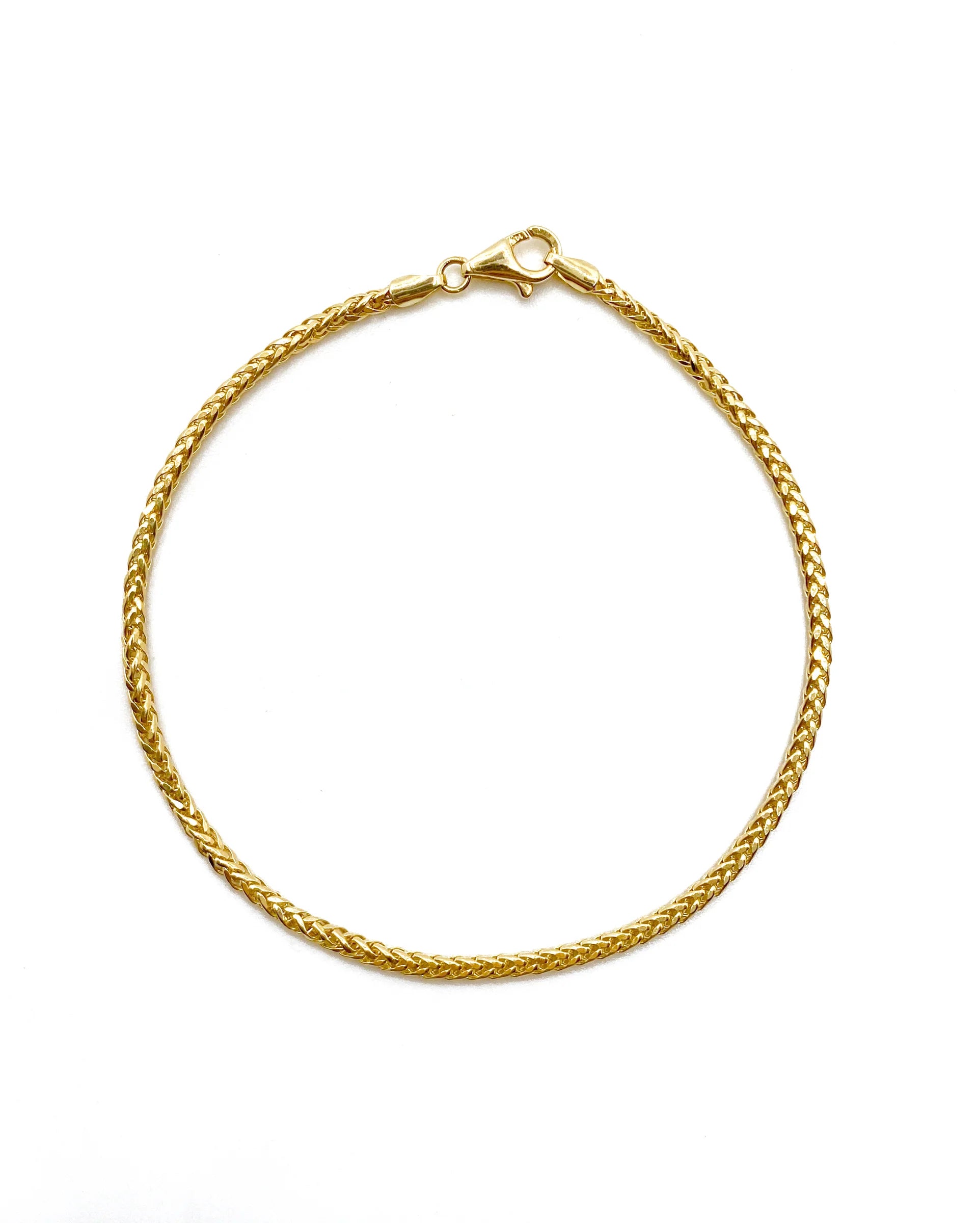 Win a 14K Solid franco bracelet!