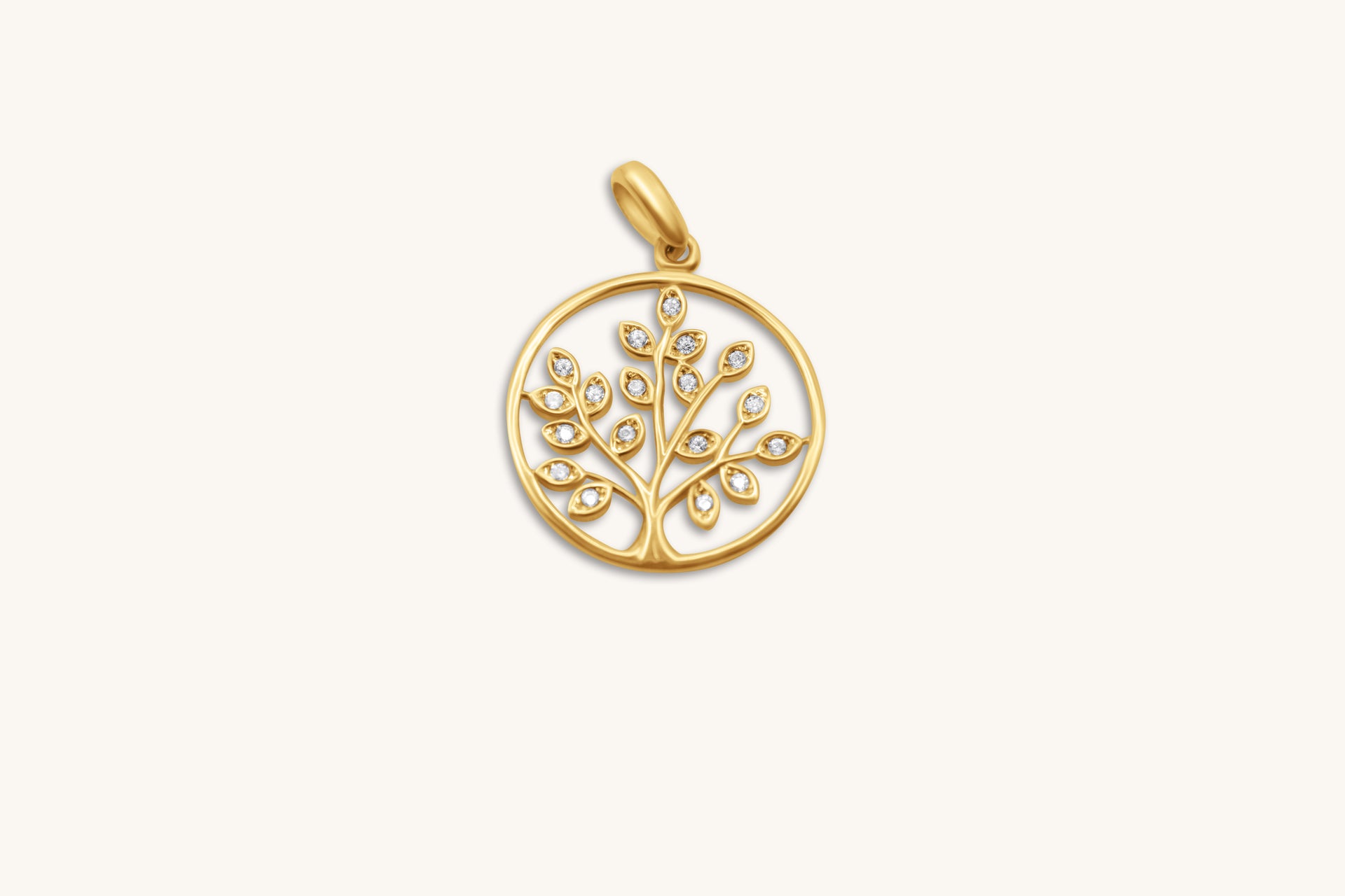 Tree of Life Coin Pendant