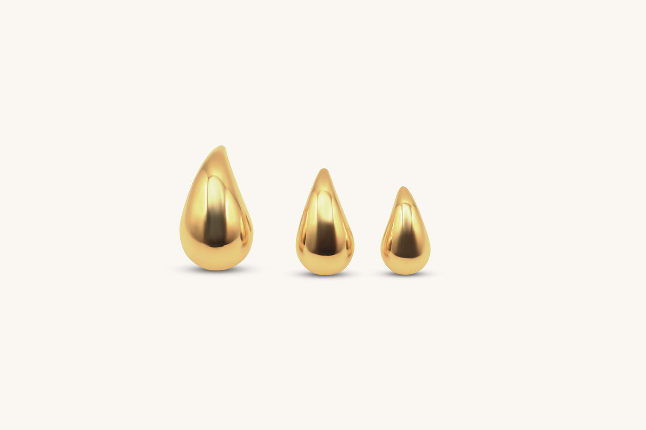 Tear Drop Studs