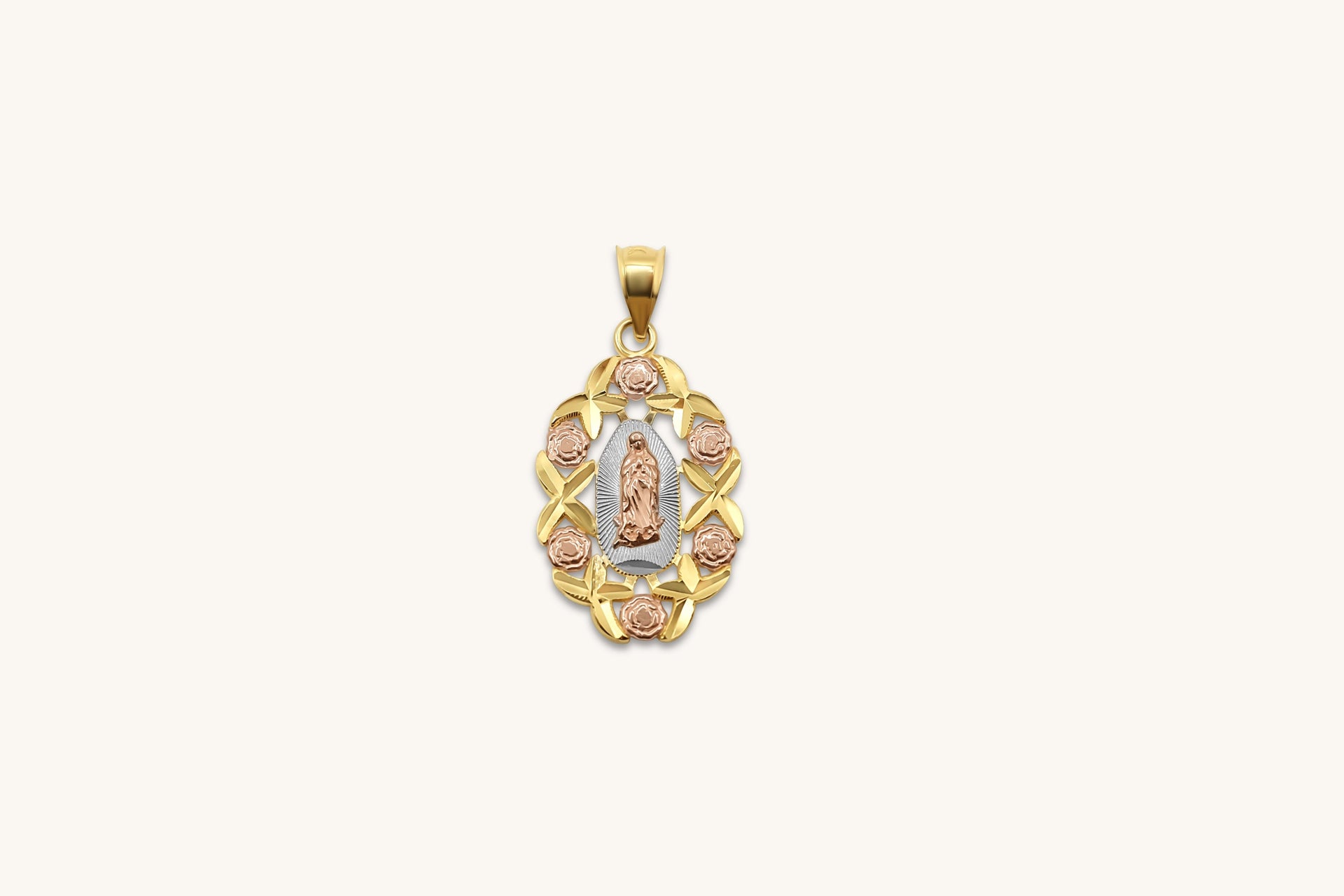 Guadalupe Rosette Pendant