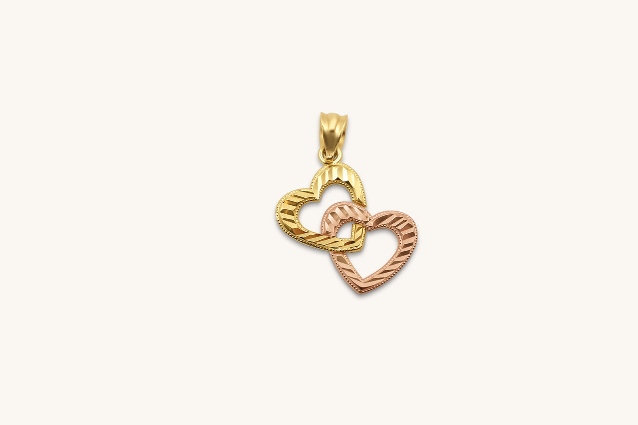 Intertwined Hearts Pendant