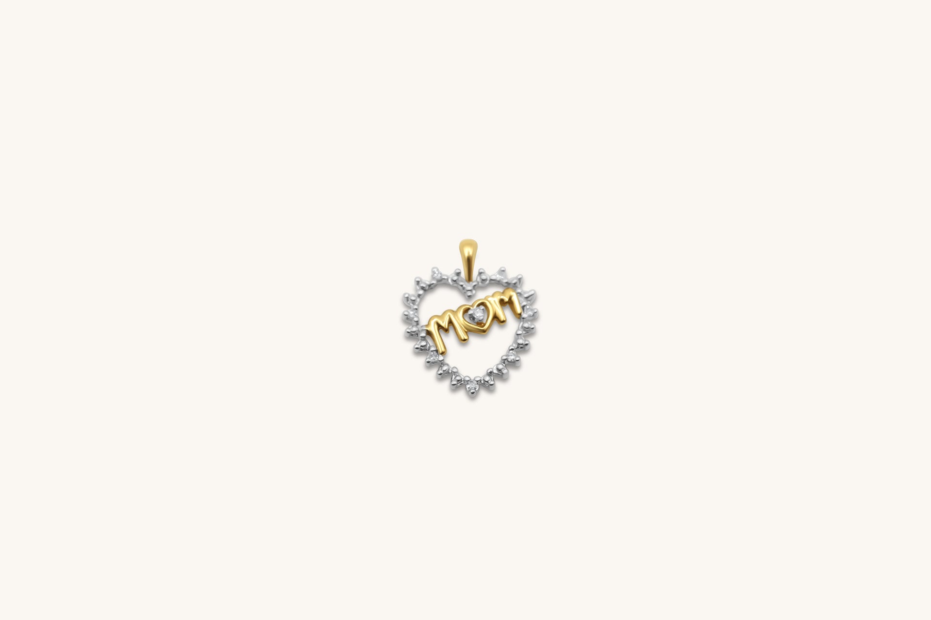 Diamond Mom Pendant