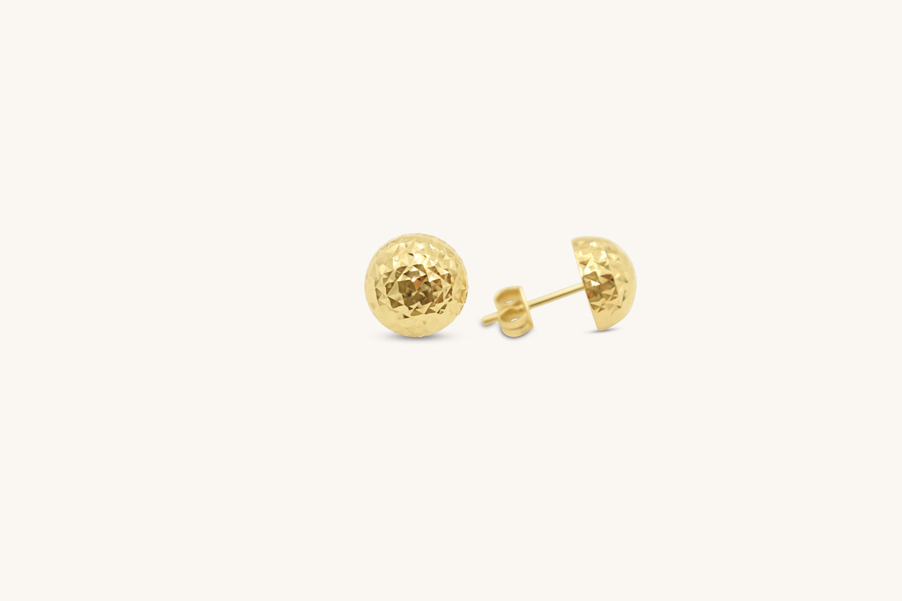 Textured Half Sphere Studs