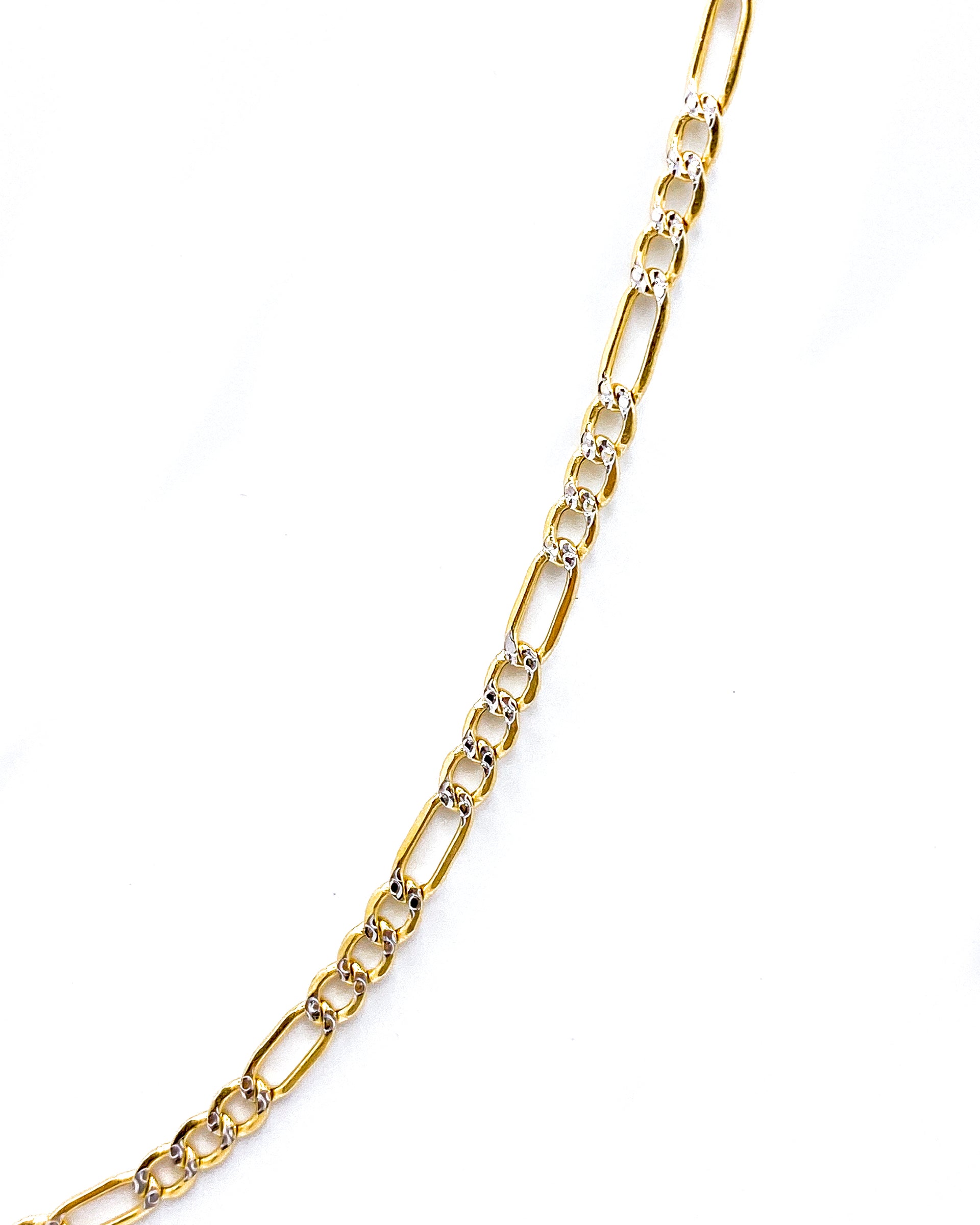 The Lightweight Figaro Pave Chain