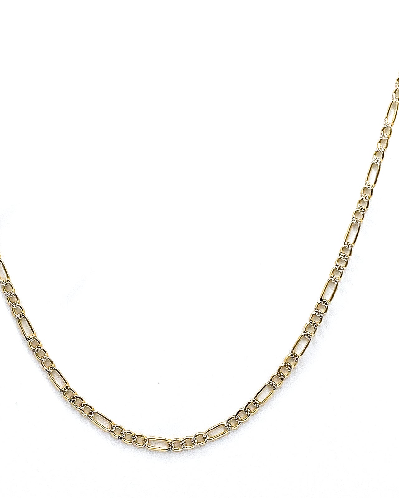 The Heavyweight Figaro Pave Chain