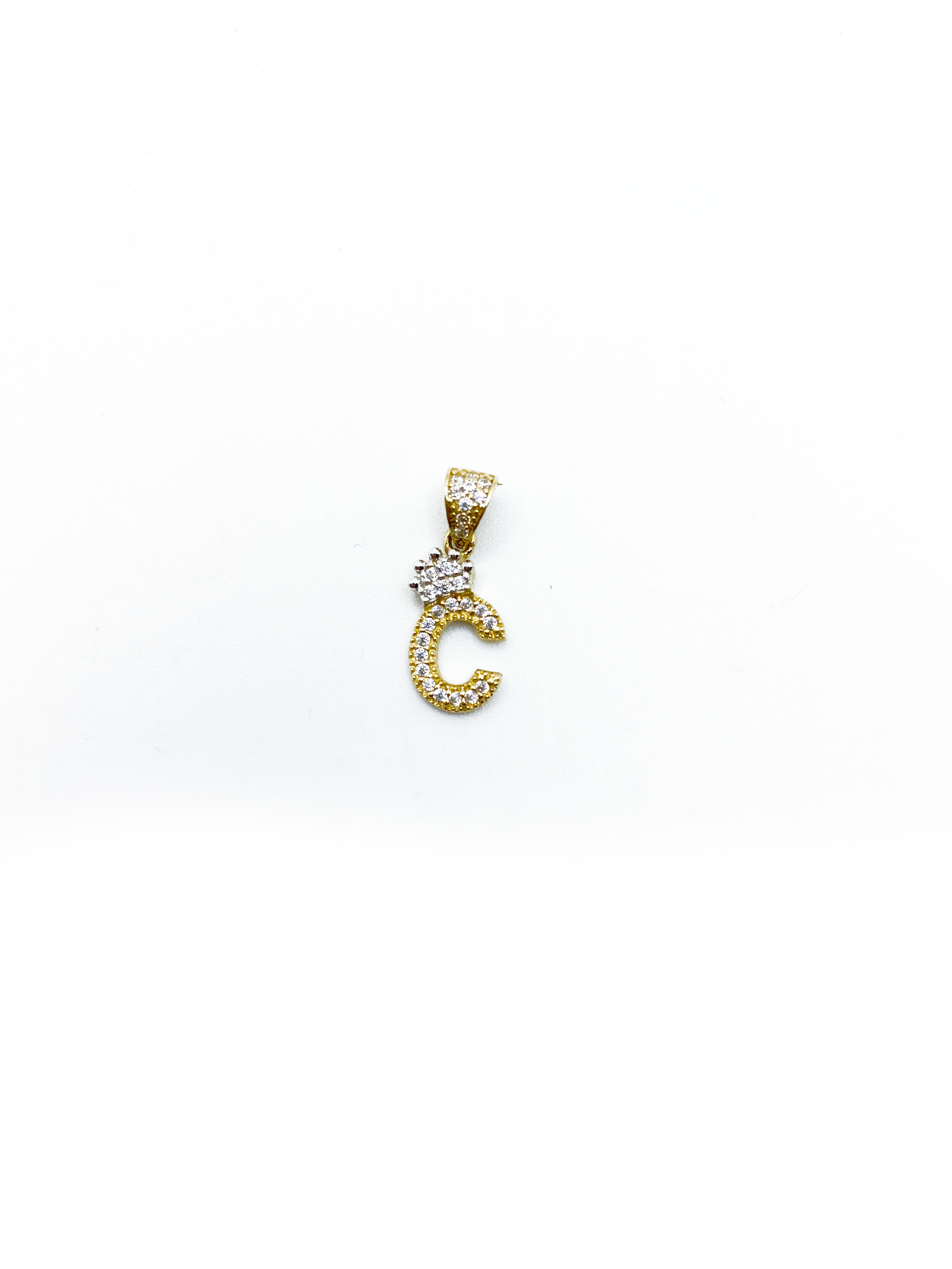 Mini C Letter Pendant