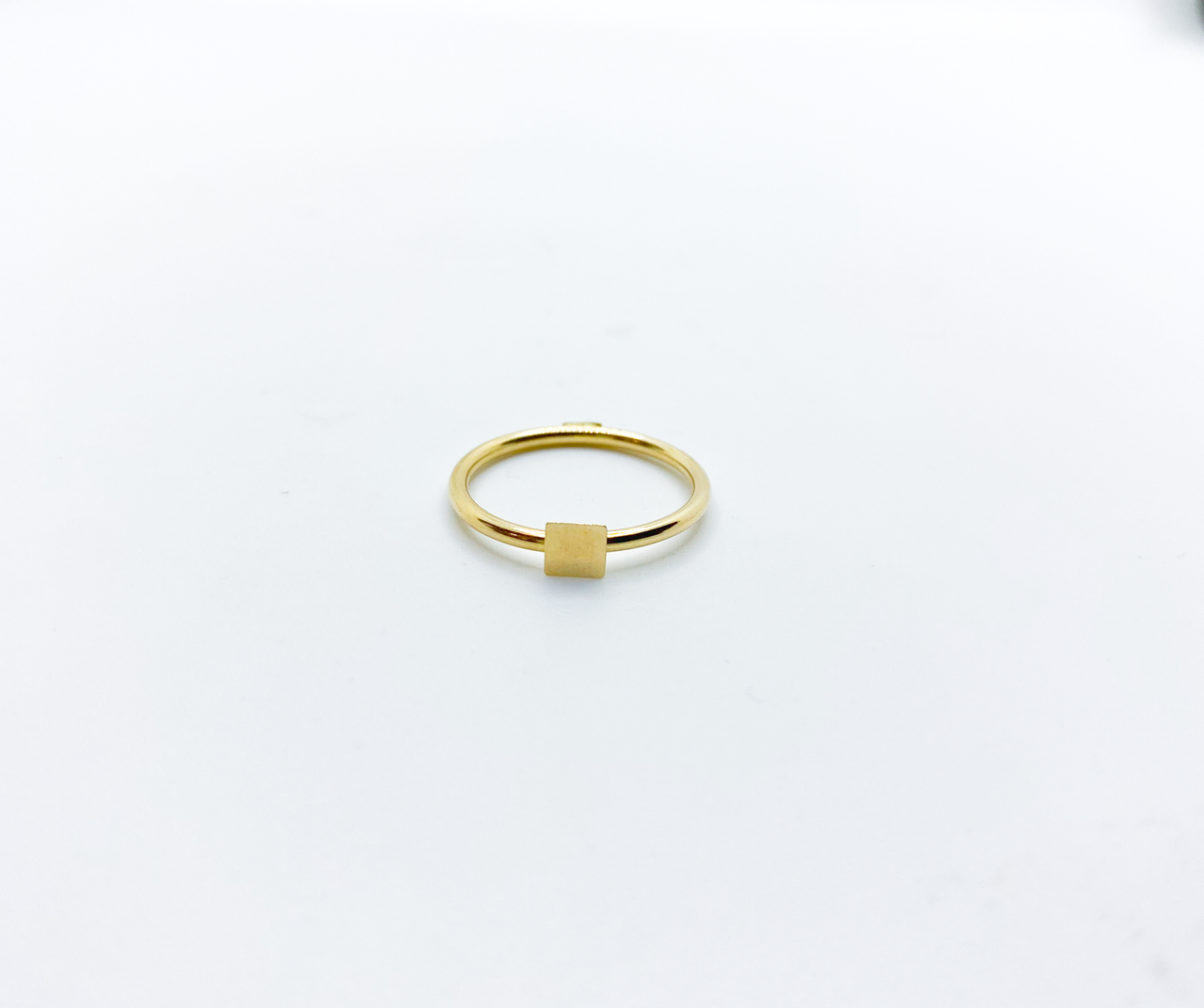 Teeny Square Ring