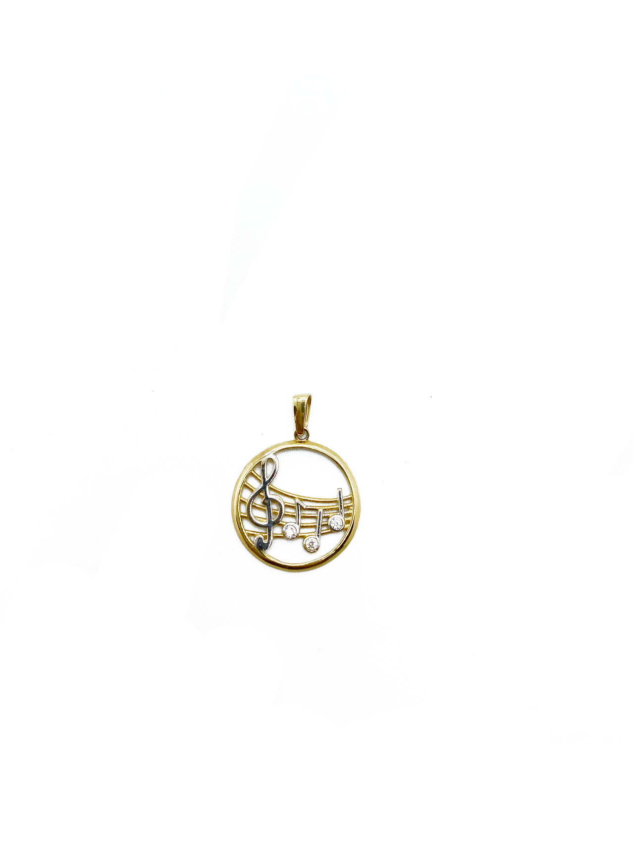 Music Notes Pendant