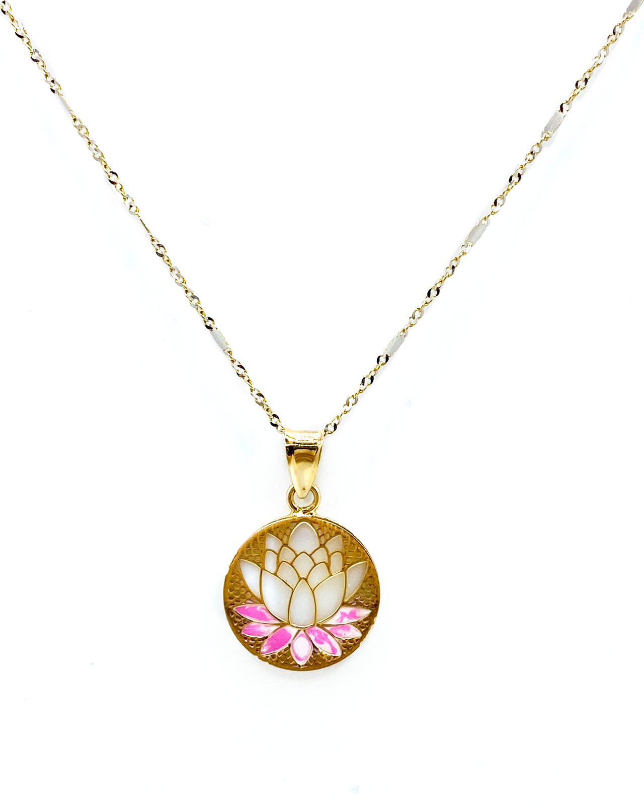 The Lotus Coin Necklace