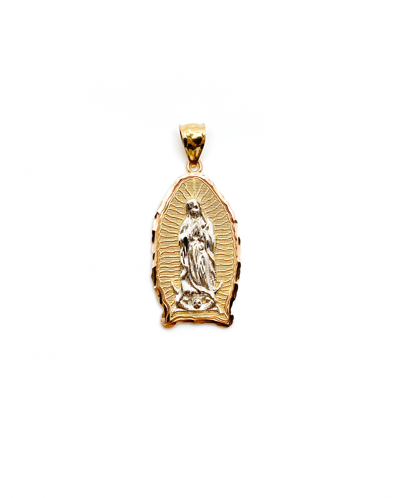 Two-Tone Guadalupe Pendant