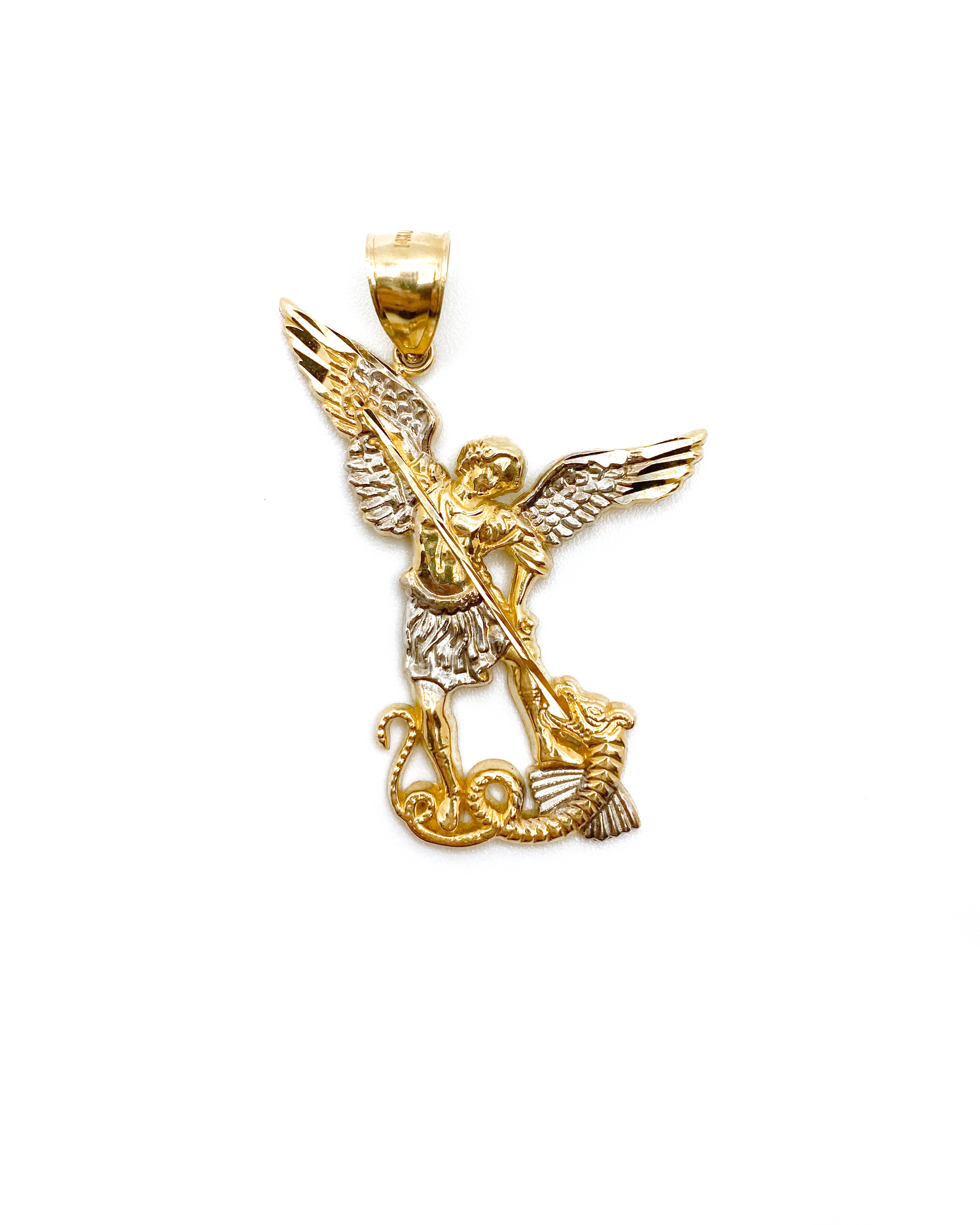 The Angel and the Serpent Pendant