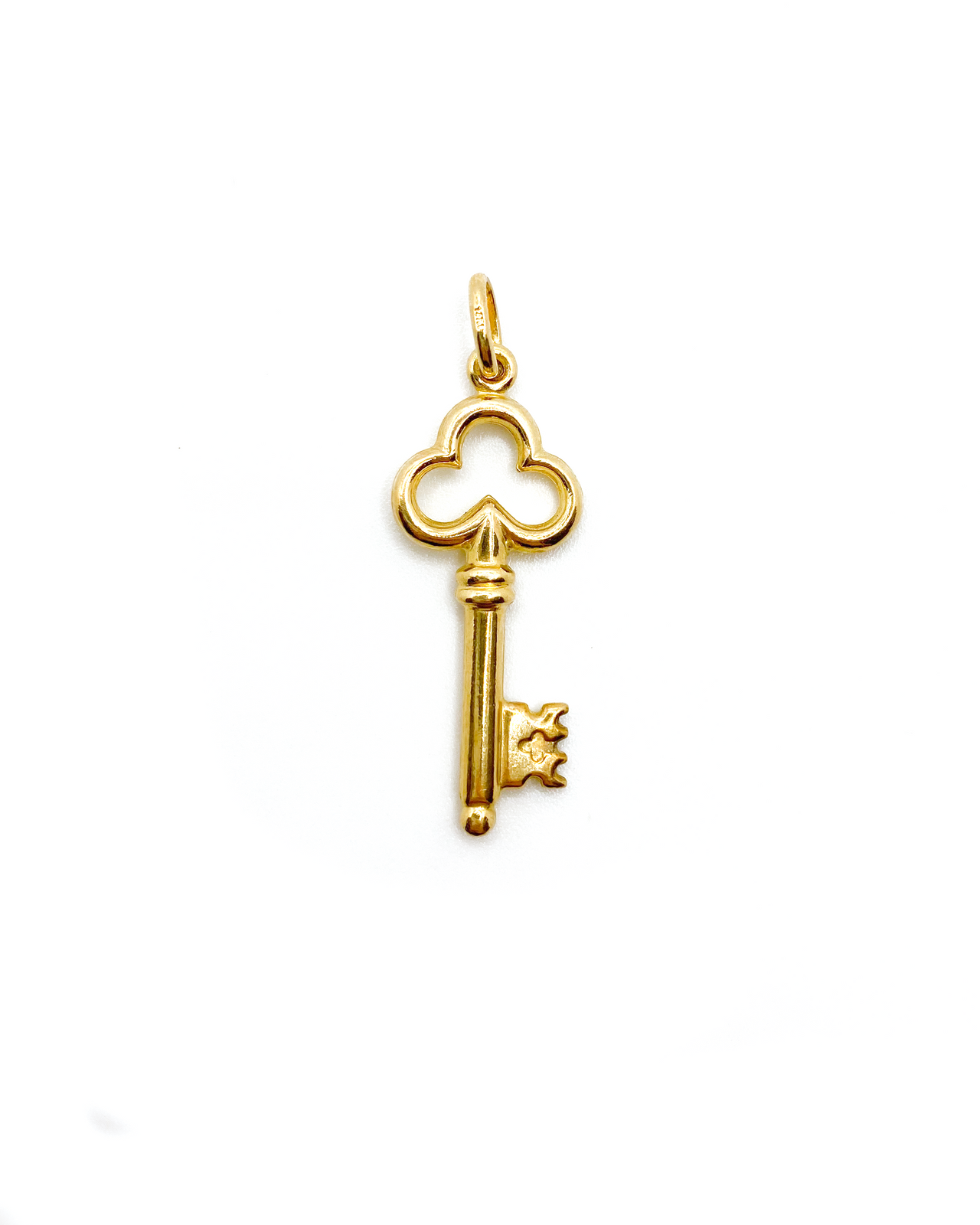 Three Clover Key Pendant