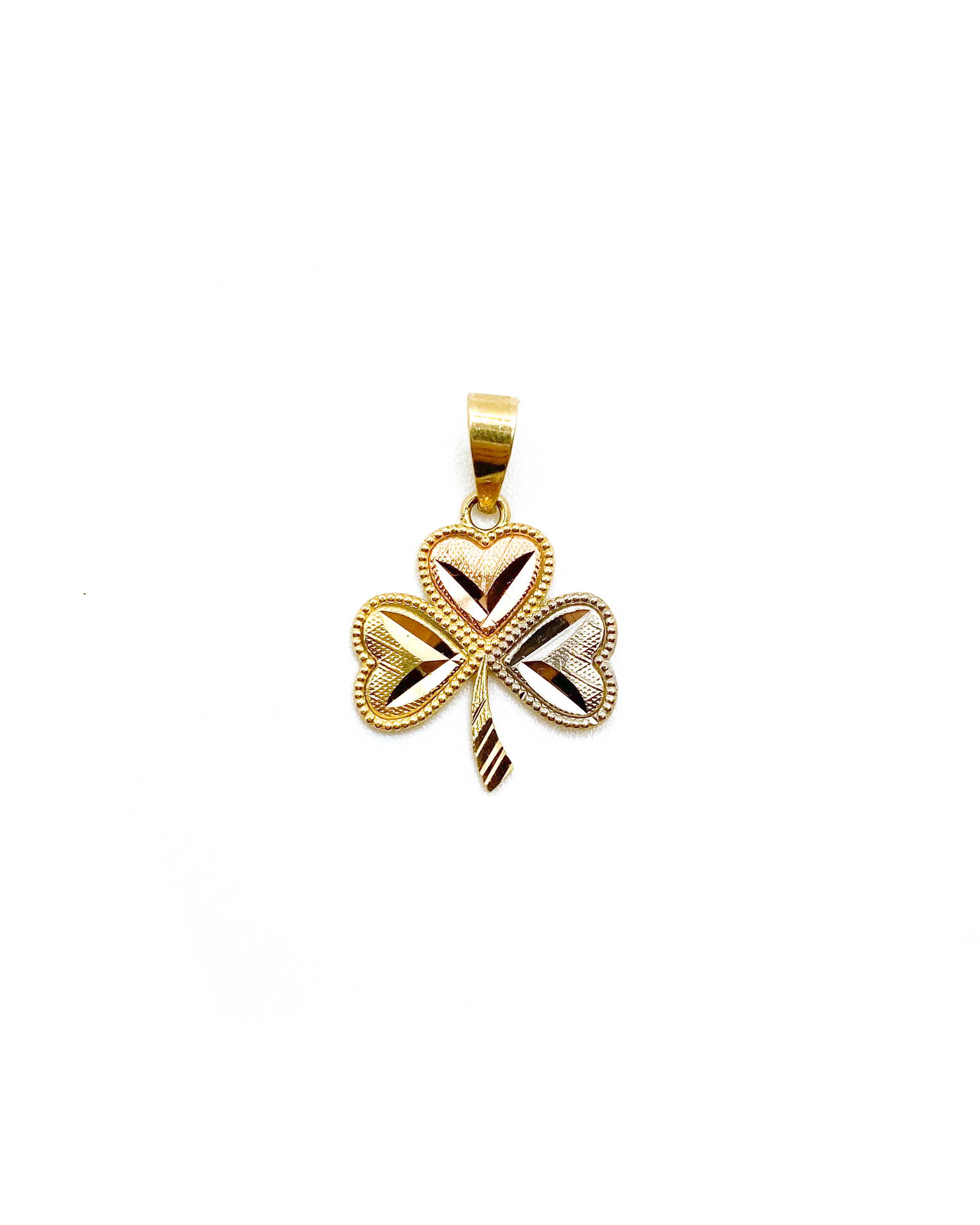 The Tri-Color Clover Pendant