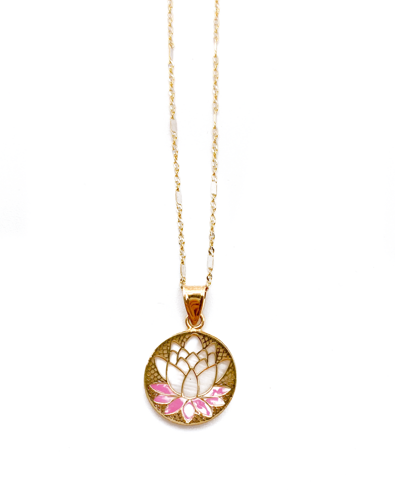 The Lotus Coin Necklace