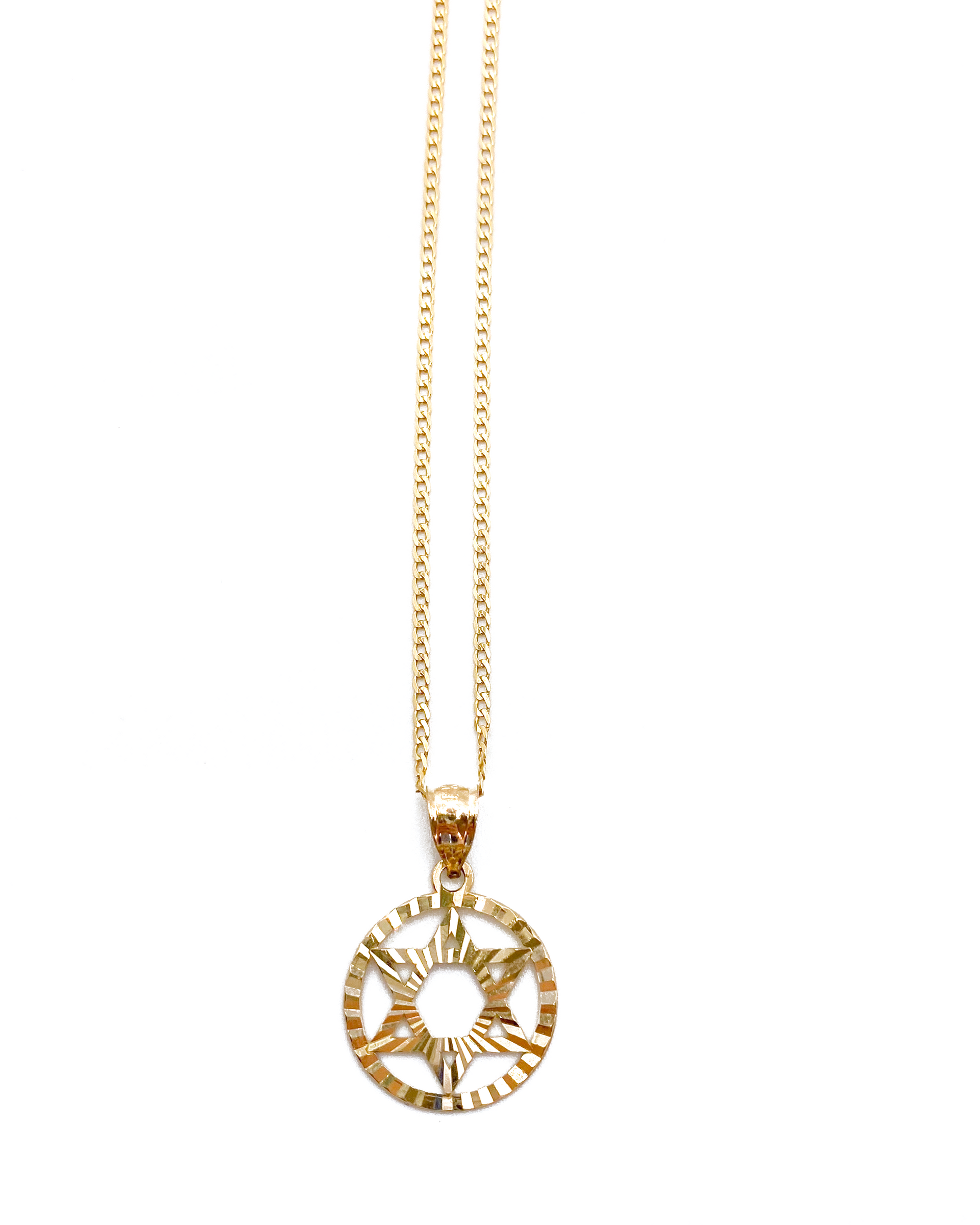 The Star of David Coin Necklace