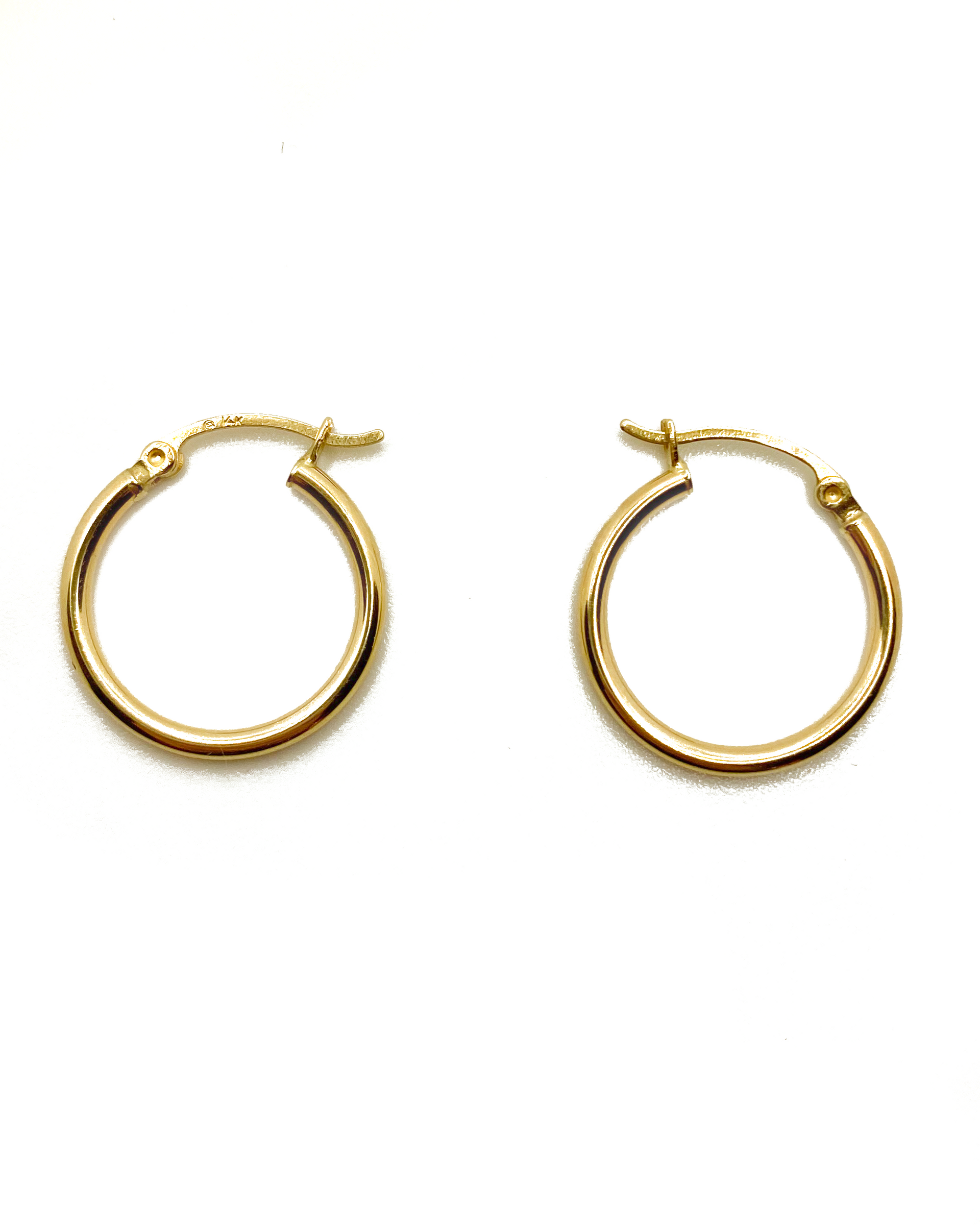 Classic Gold Hoops