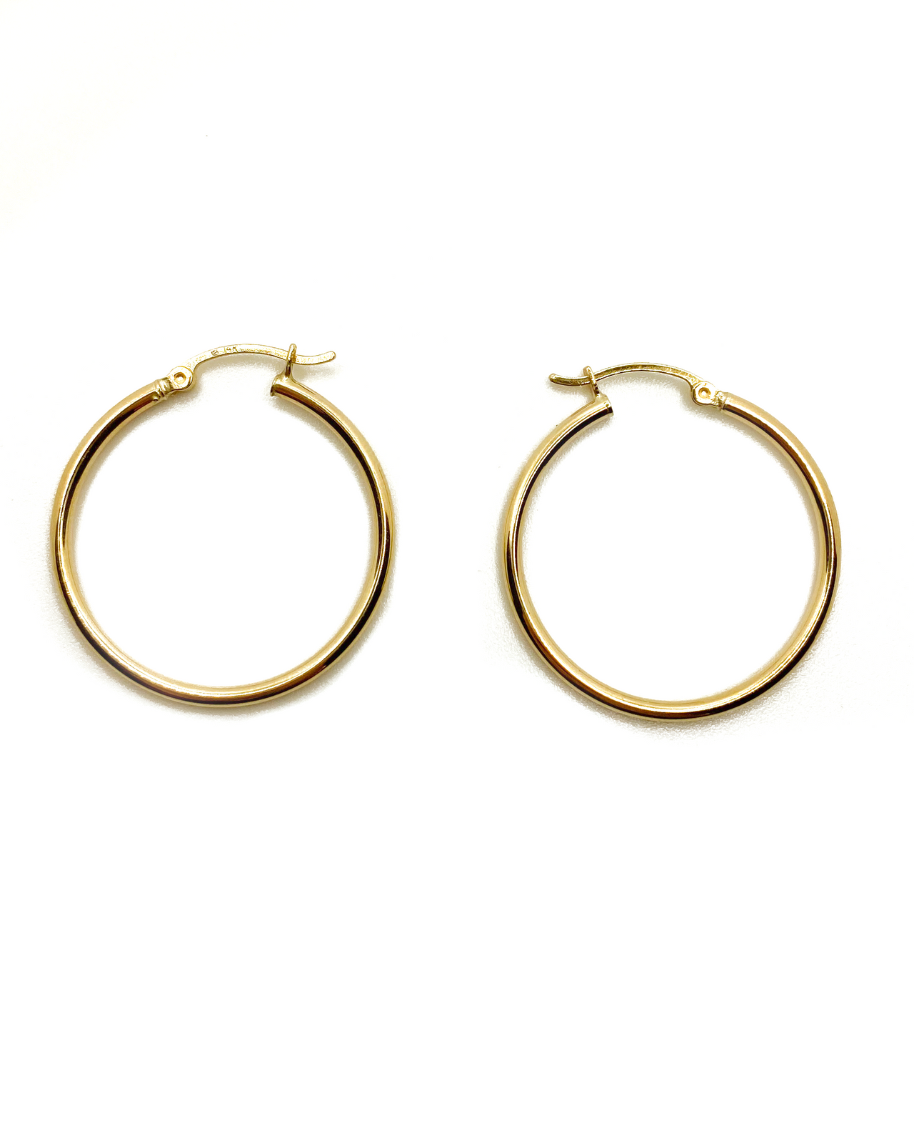 Classic Gold Hoops