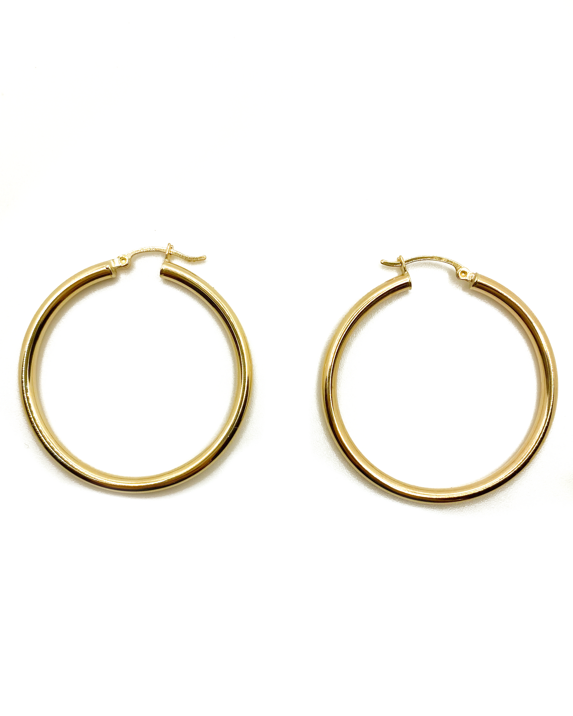 Classic Gold Hoops