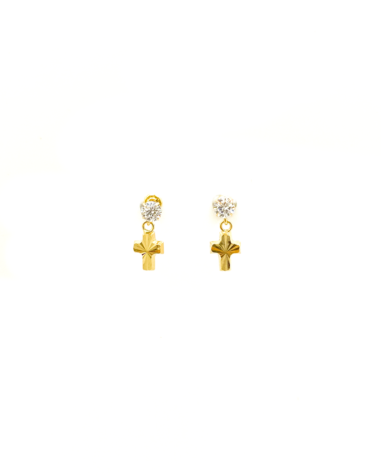 Dangle Cross Studs