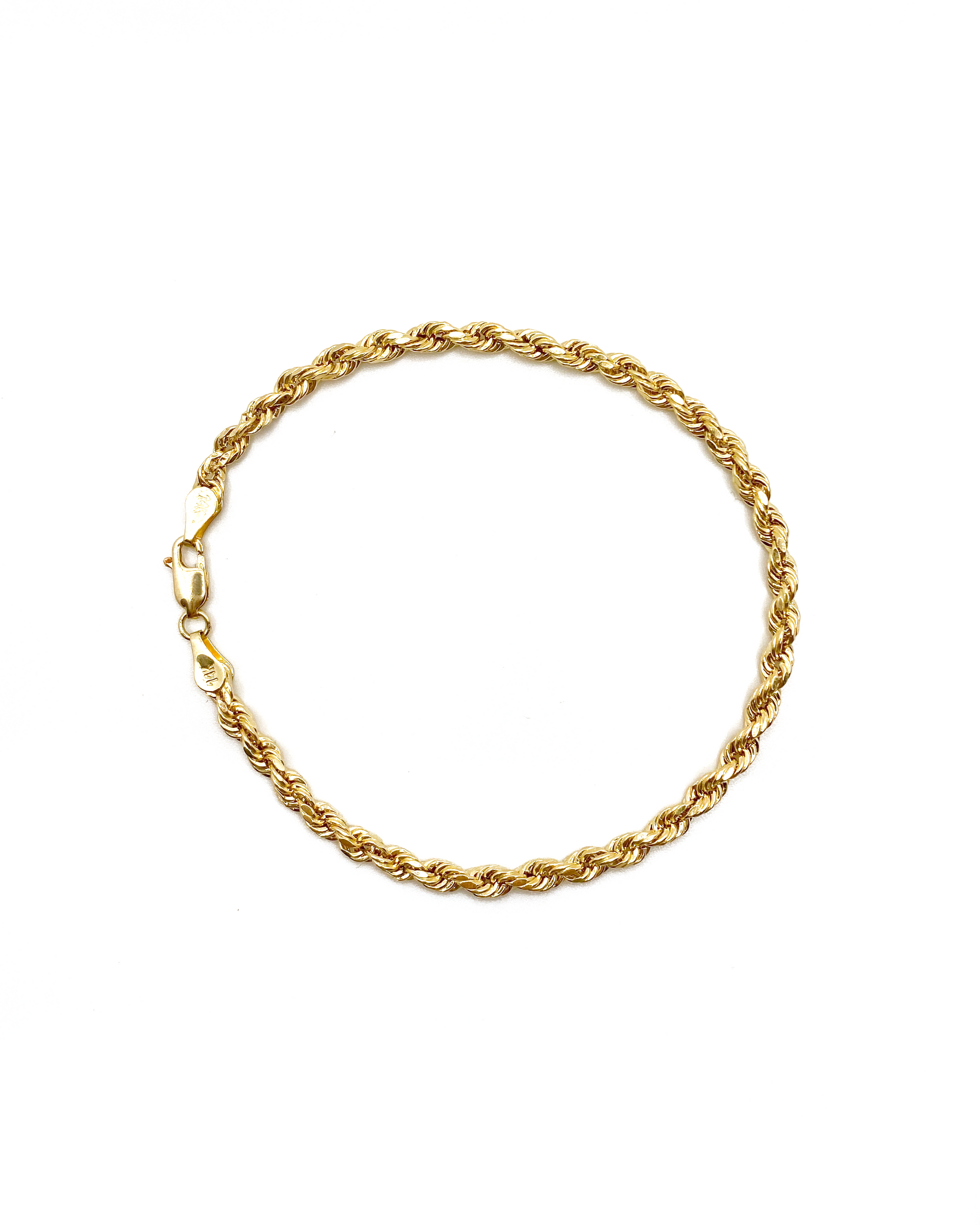 The Thick Rope Chain Bracelet