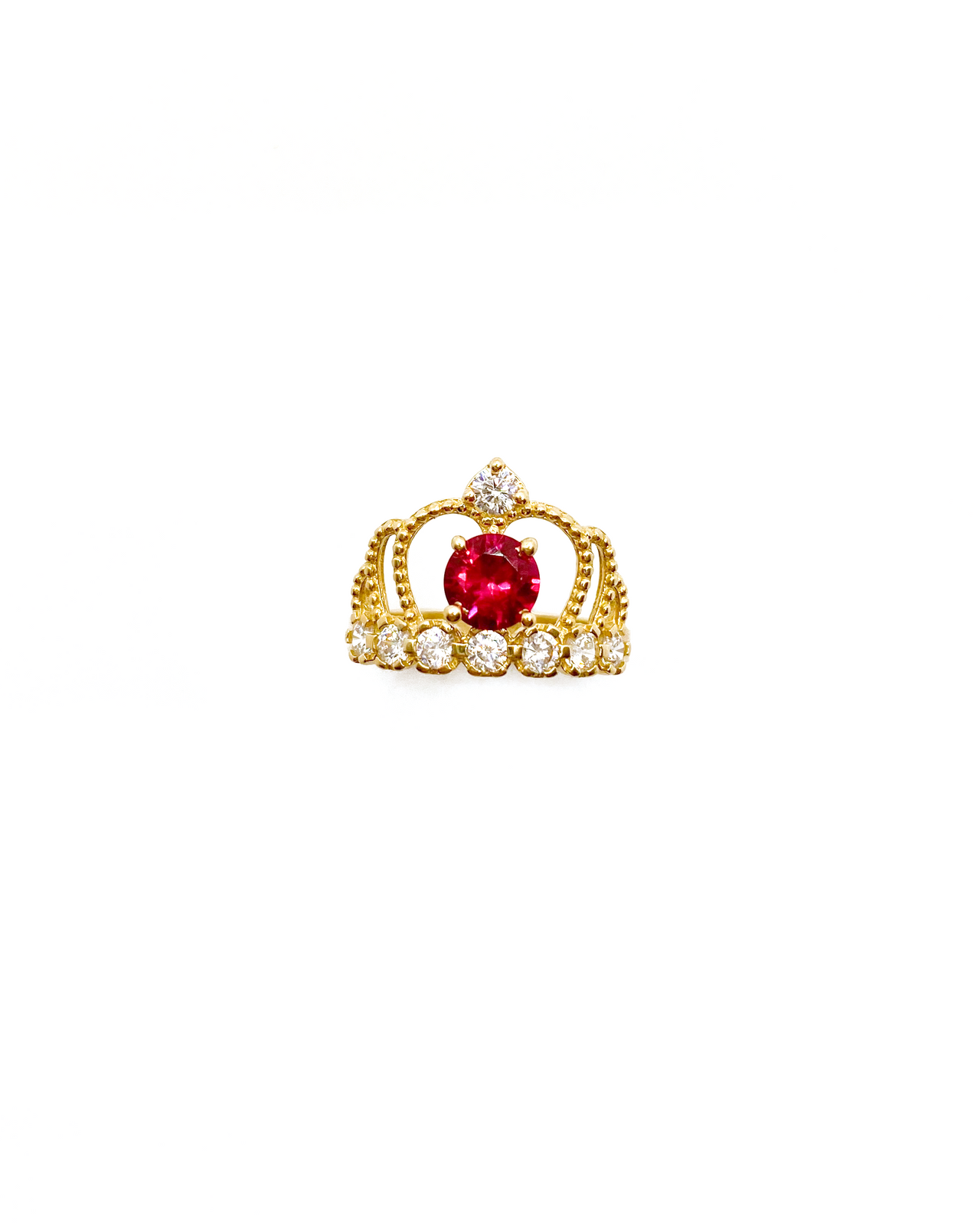 The Crown of Ruby Ring