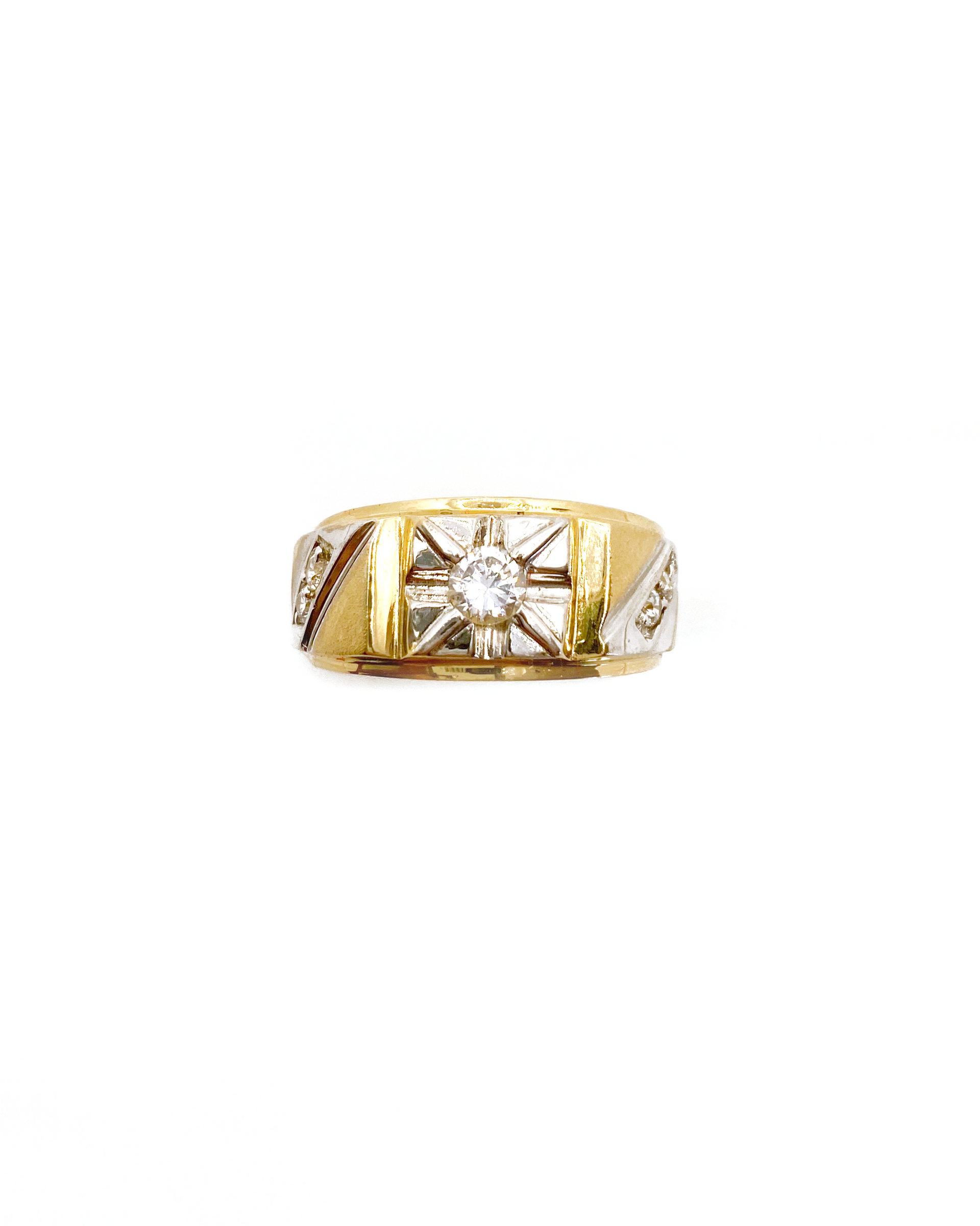 Two-Tone Gold Ring