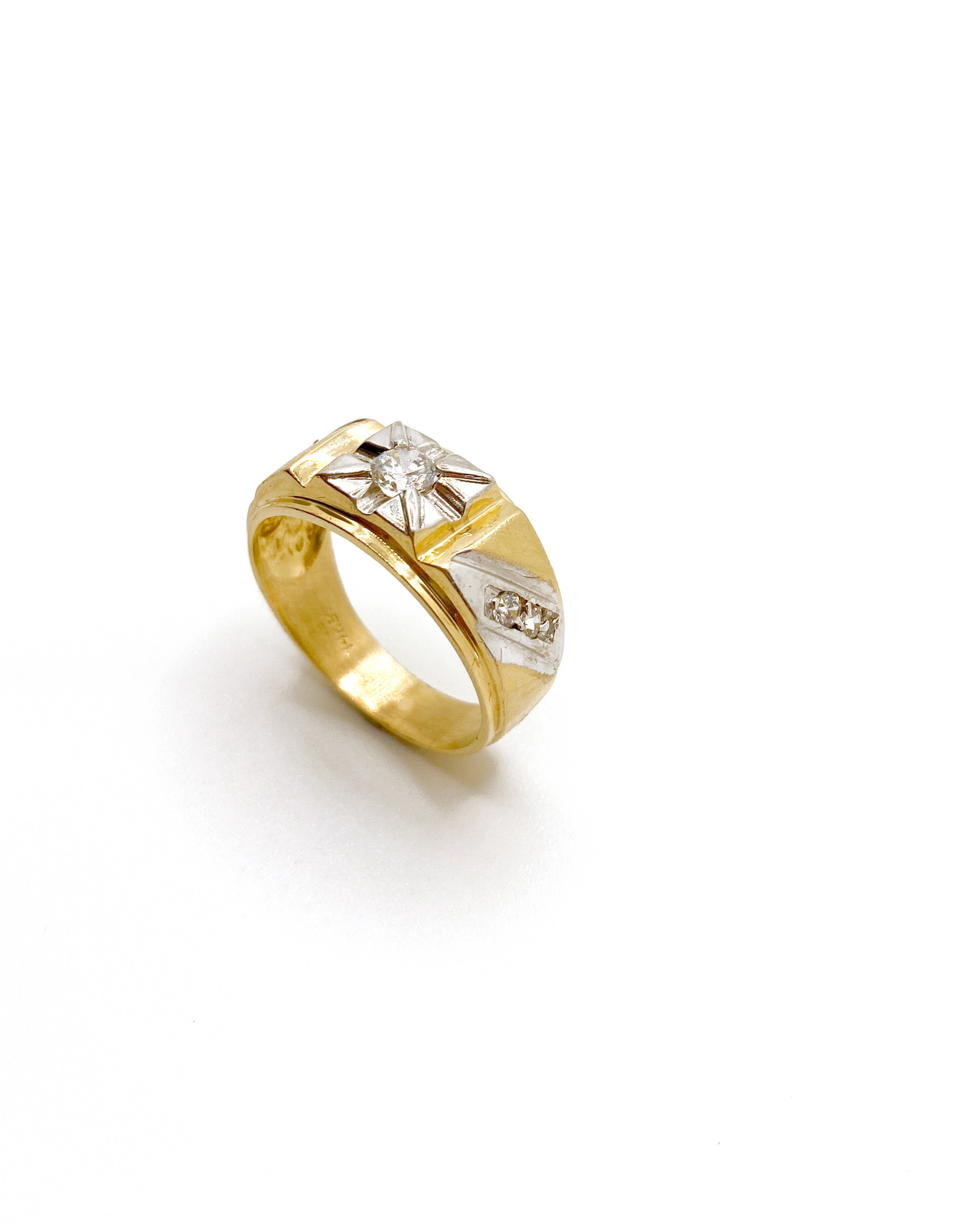 Two-Tone Gold Ring