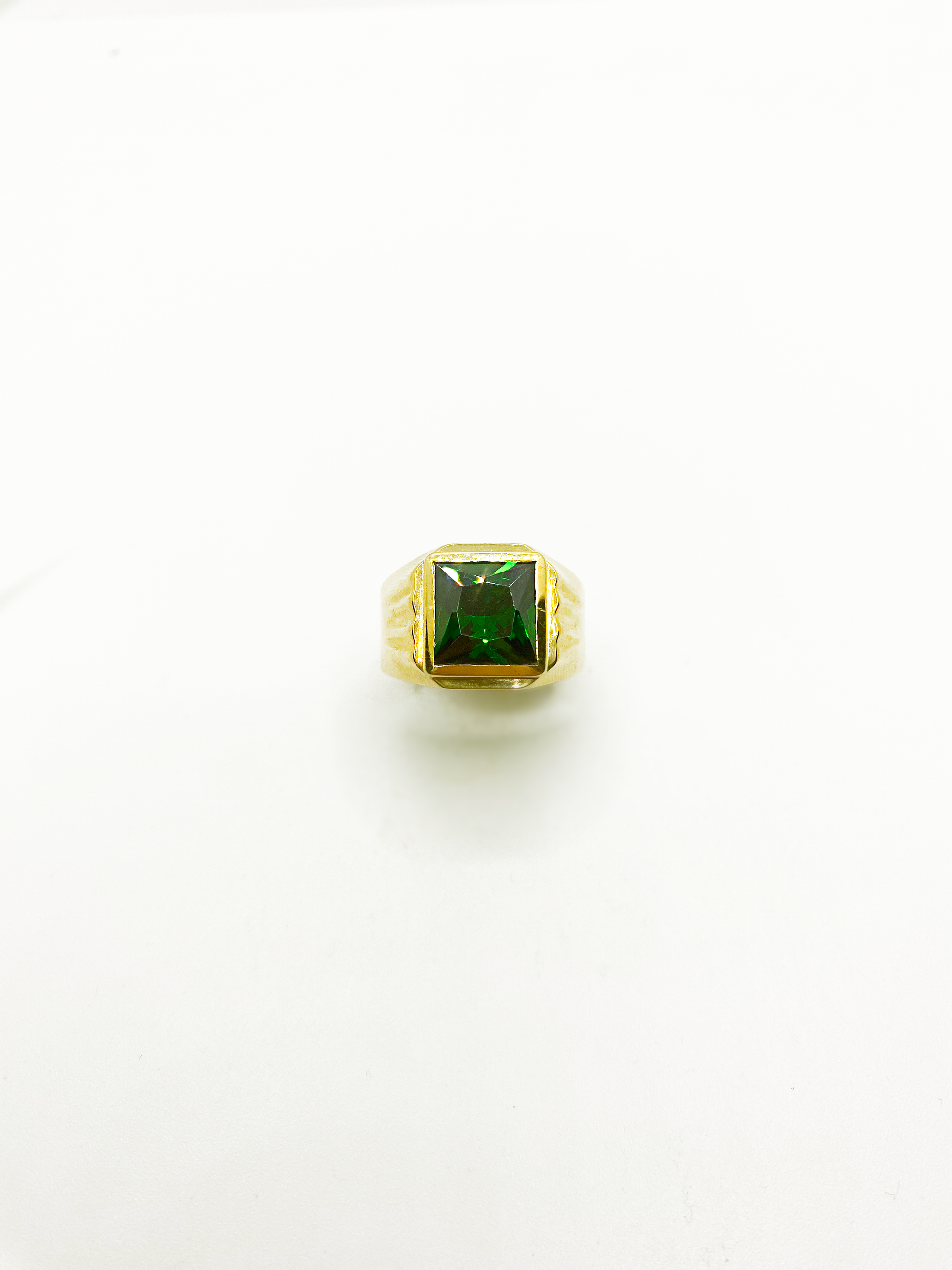 Green Stone Ring